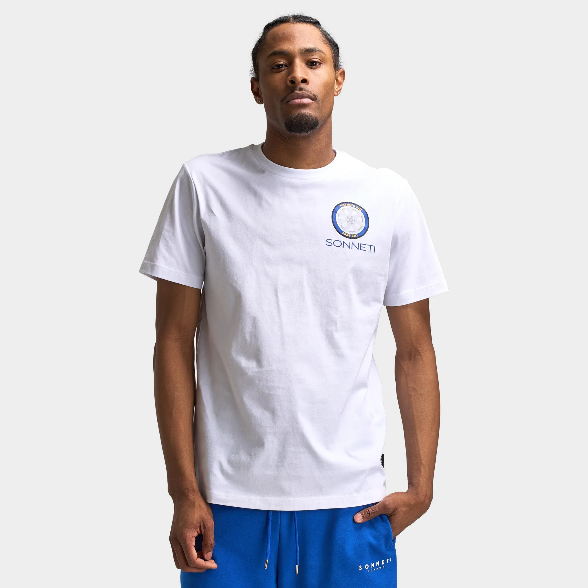 Sonneti Wheeler Graphic T-Shirt / Optic White sold by JD Sports