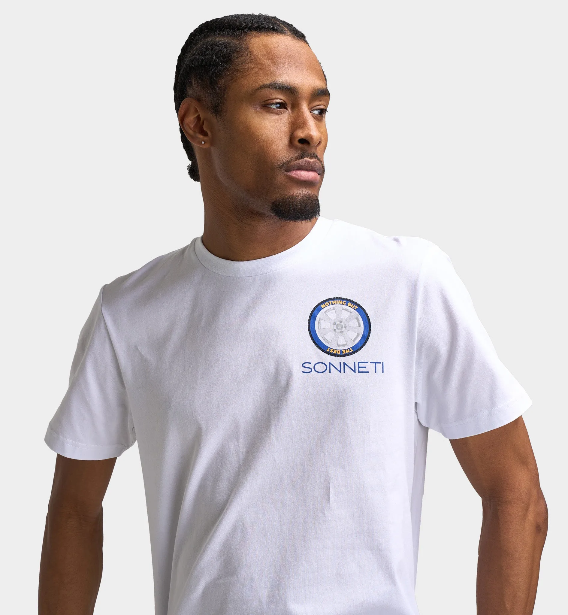 Sonneti Wheeler Graphic T-Shirt / Optic White sold by JD Sports product image thumbnail 3