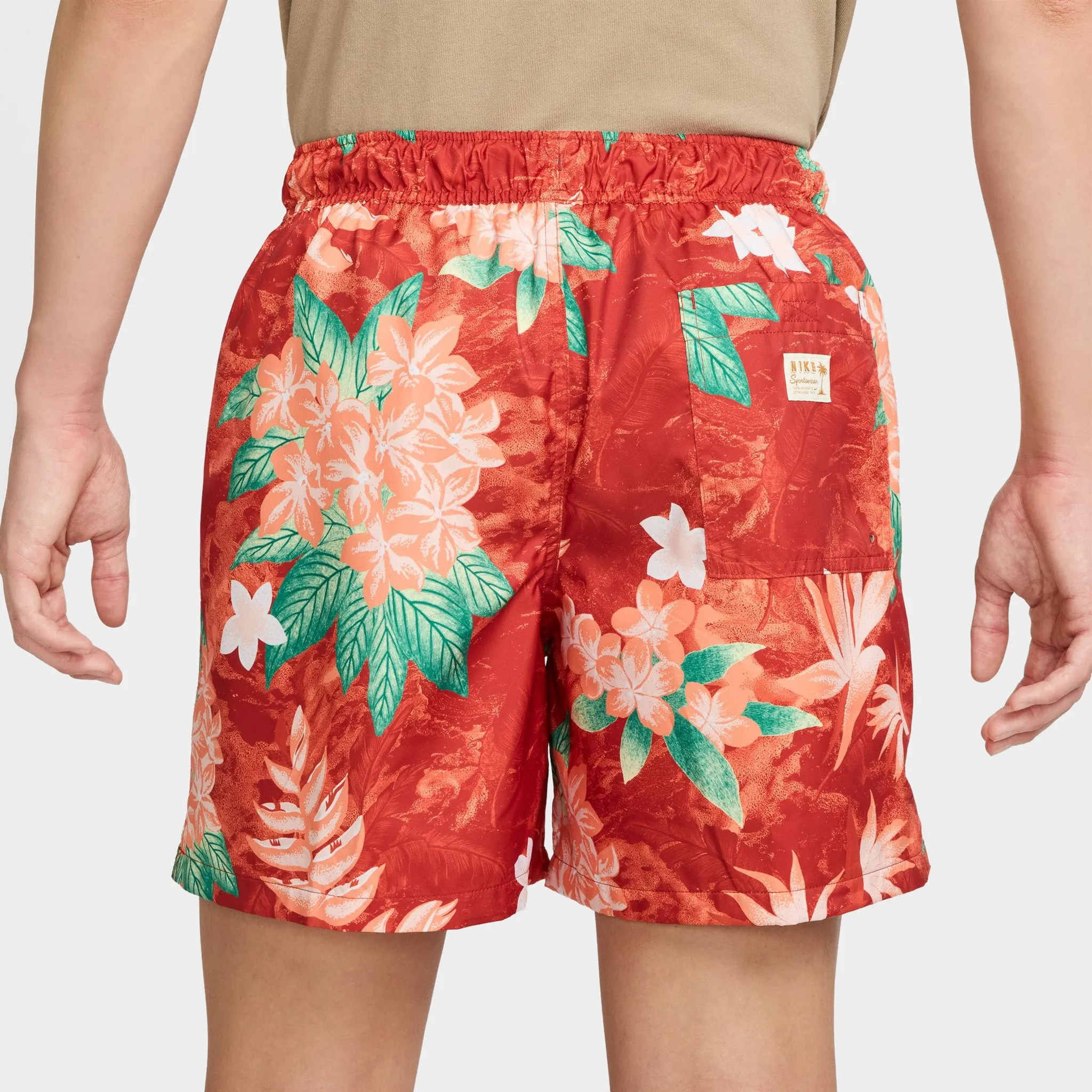 Nike Club Flow Shorts Sweet Vintage Coral / Cinnabar - Anthracite sold by JD Sports product image thumbnail 3
