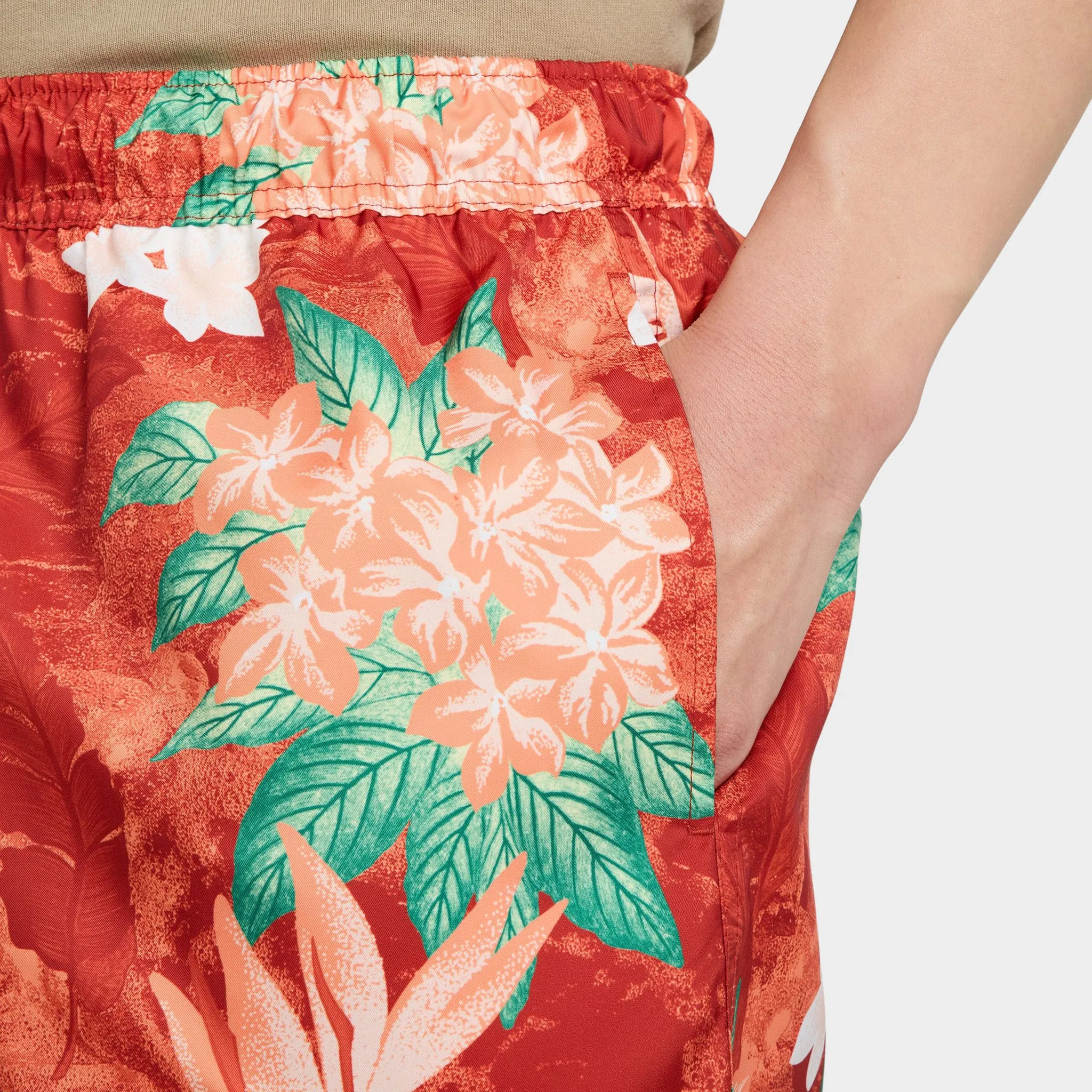 Nike Club Flow Shorts Sweet Vintage Coral / Cinnabar - Anthracite sold by JD Sports product image thumbnail 5