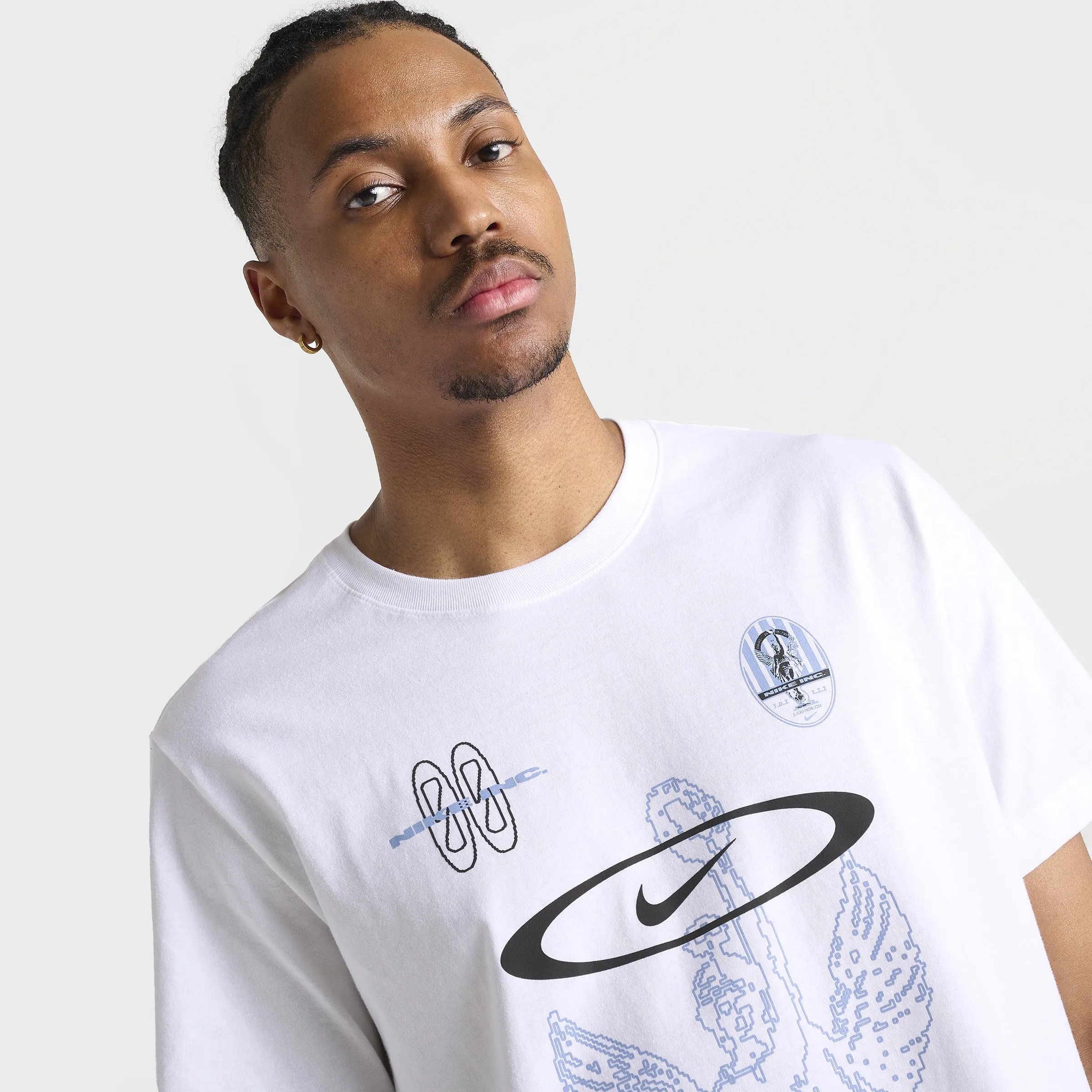 Nike Sportswear Victory Graphic T-Shirt White / Black sold by JD Sports product image thumbnail 4
