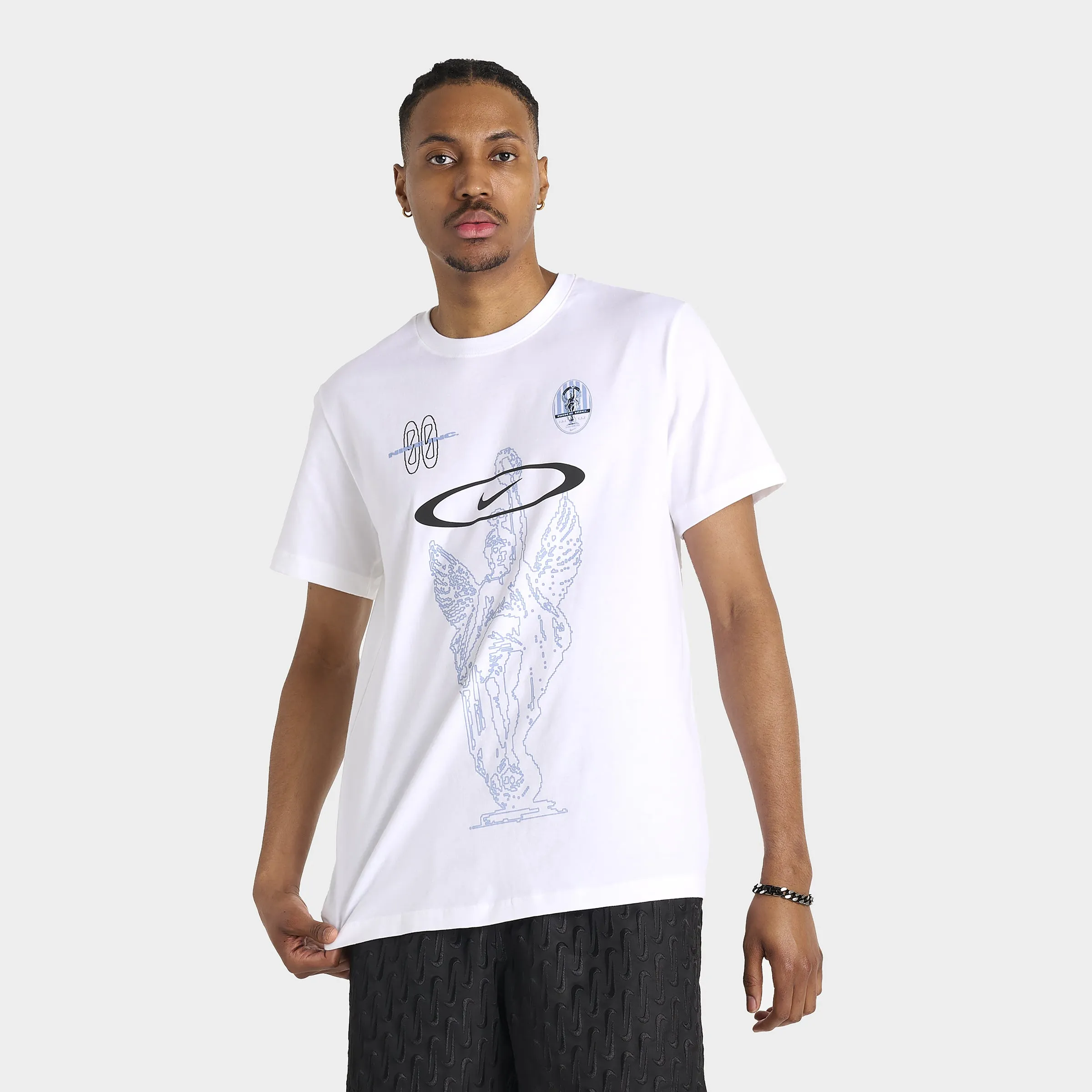 Nike Sportswear Victory Graphic T-Shirt White / Black sold by JD Sports