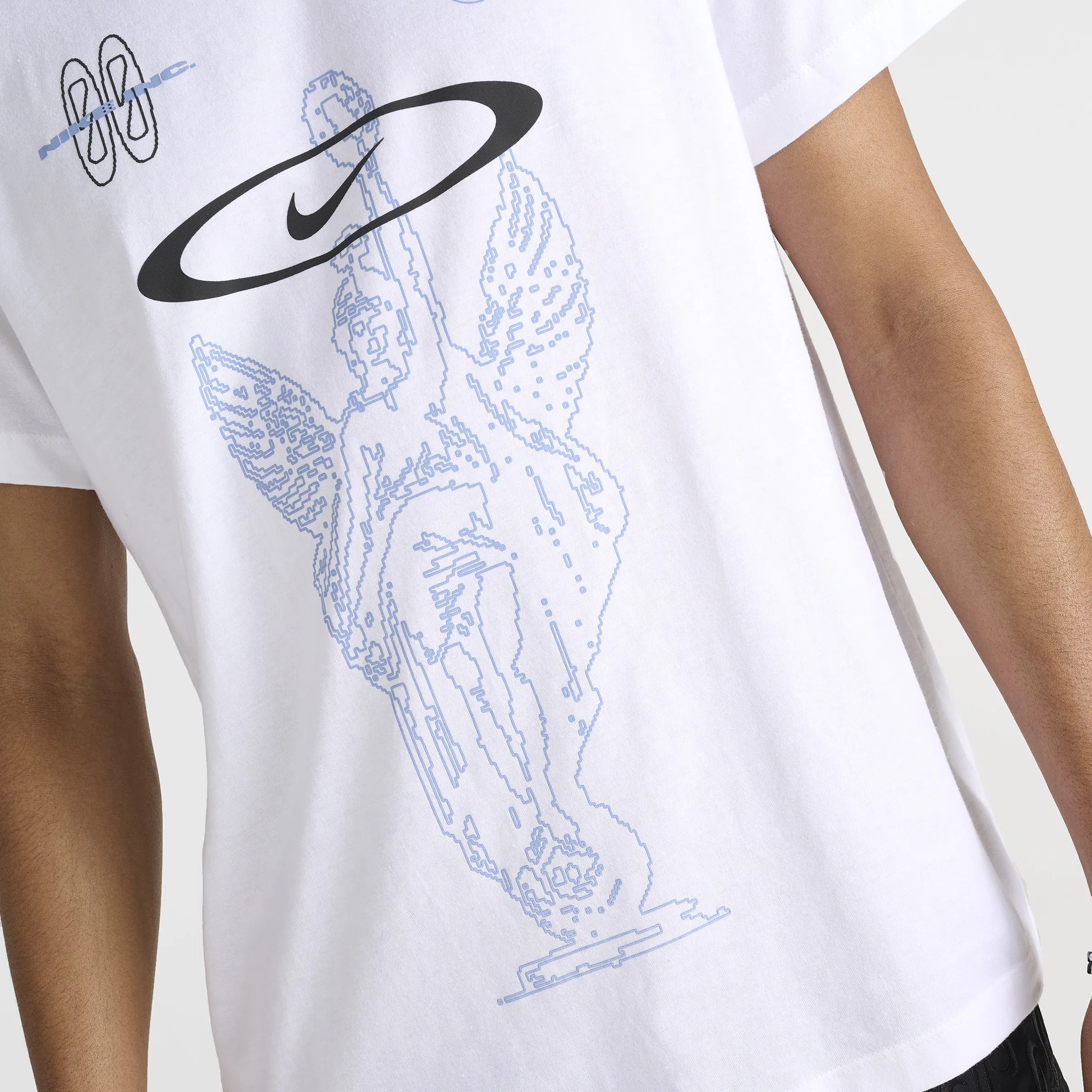 Nike Sportswear Victory Graphic T-Shirt White / Black sold by JD Sports product image thumbnail 3