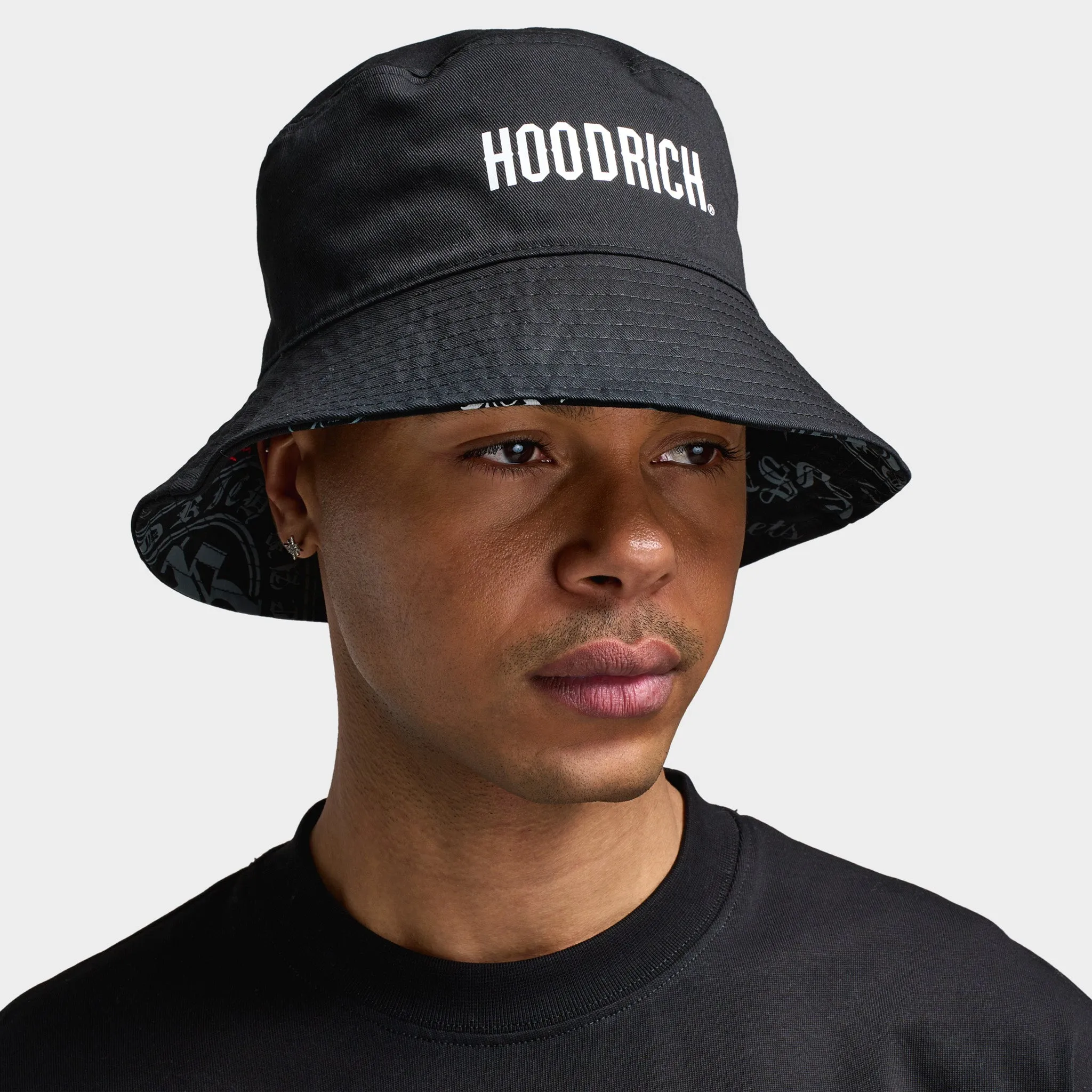 Hoodrich Gothtoss Bucket Hat Black / White sold by JD Sports product image thumbnail 5