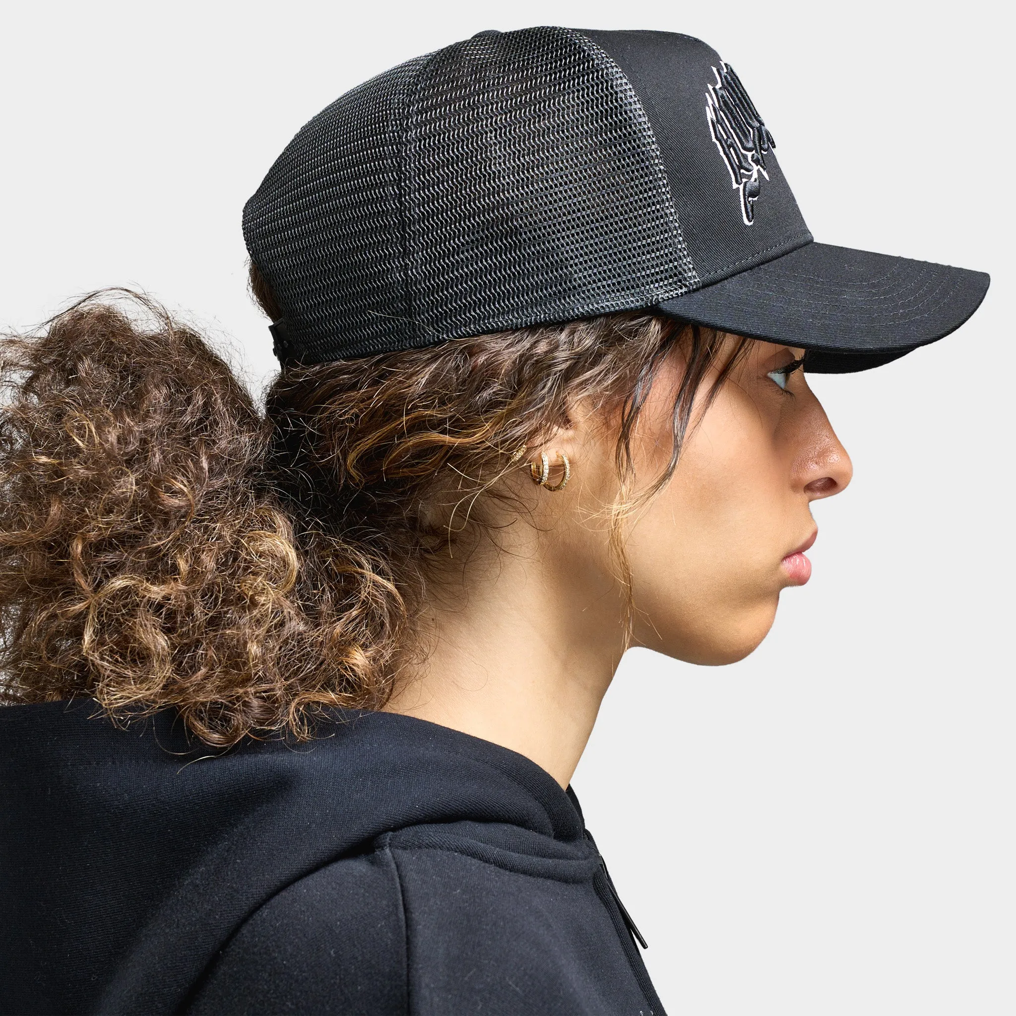 $JD Hoodrich Ritual 5 Panel Trucker Cap Black / Grey sold by JD Sports product image thumbnail 2