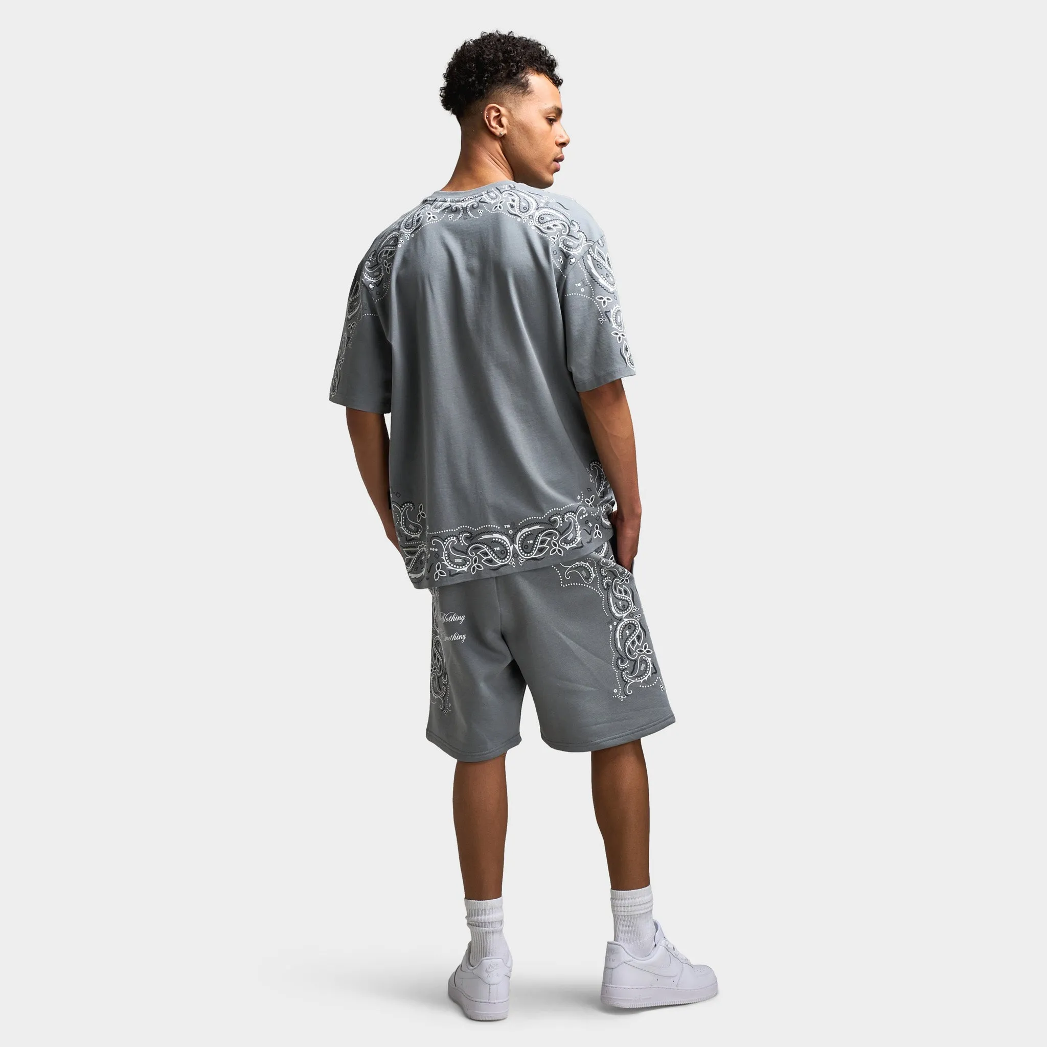 Hoodrich Motif Oversized Graphic T-Shirt Monument / White - Lava Smoke sold by JD Sports product image thumbnail 5