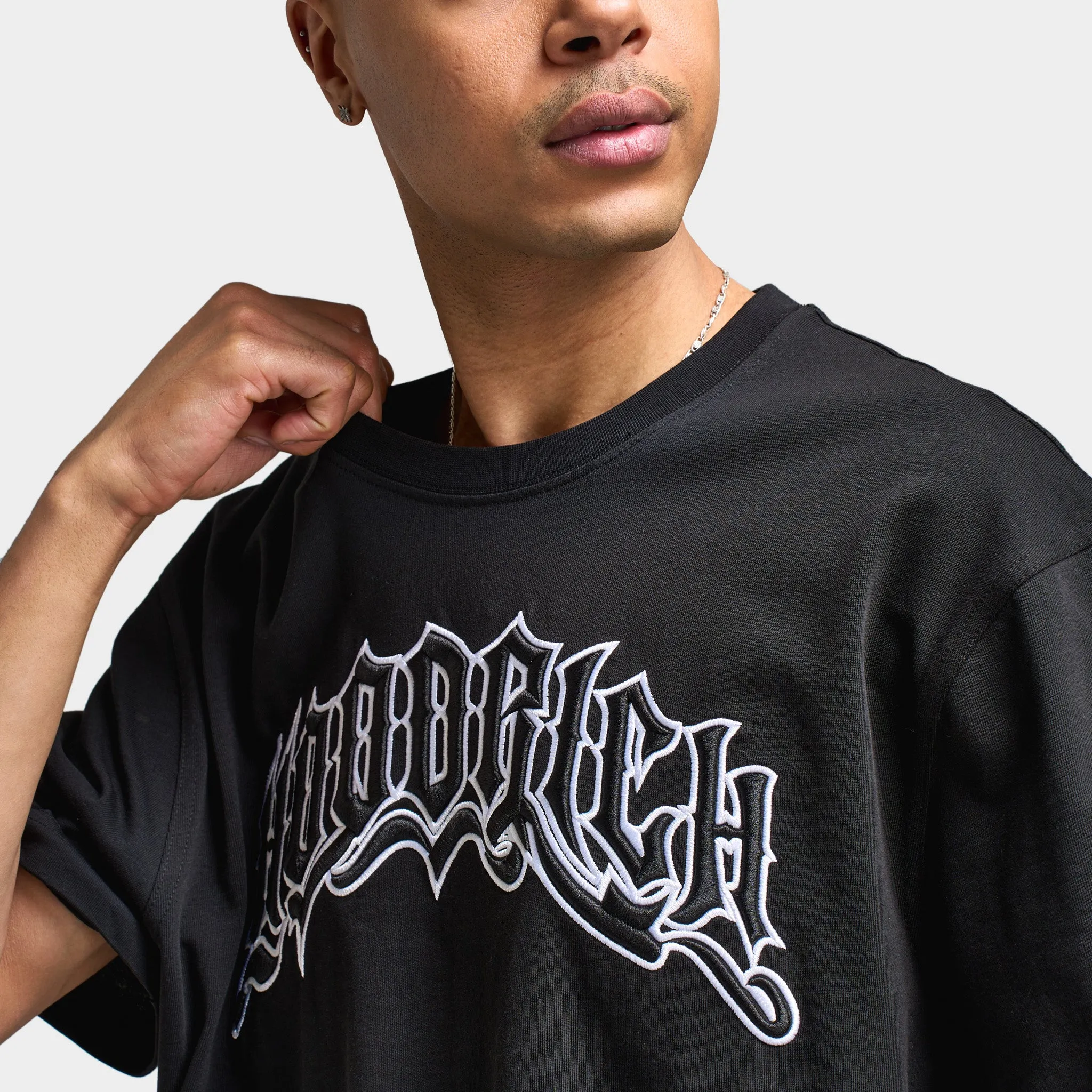 Hoodrich Ritual Oversized Graphic T-Shirt Black / White sold by JD Sports product image thumbnail 3
