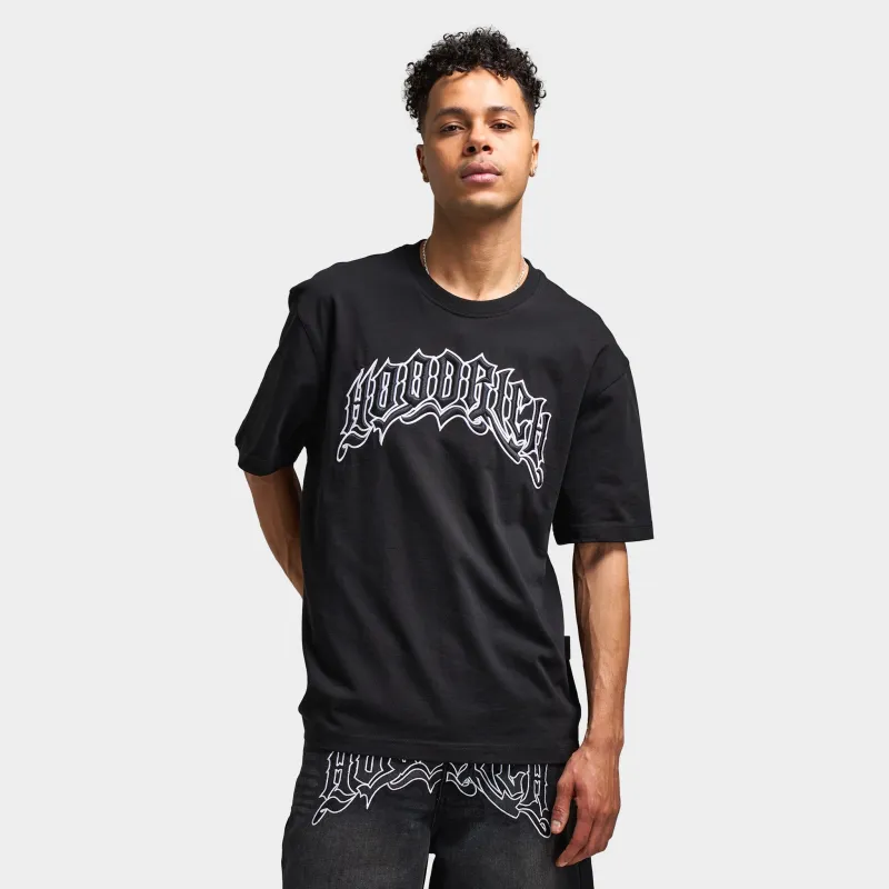 Hoodrich Ritual Oversized Graphic T-Shirt Black / White sold by JD Sports
