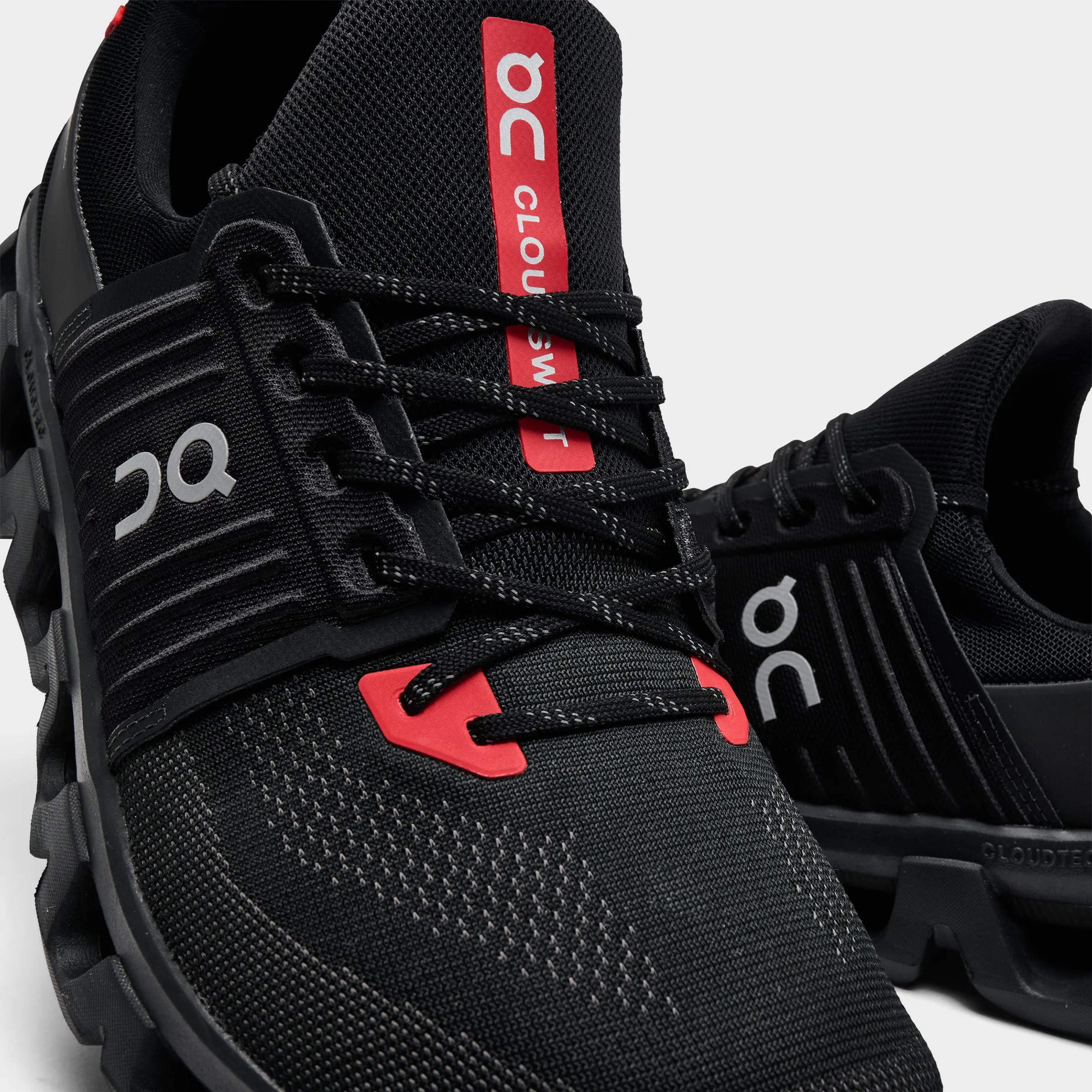 On Cloudswift 4 Black / Grey - Red sold by JD Sports product image thumbnail 3