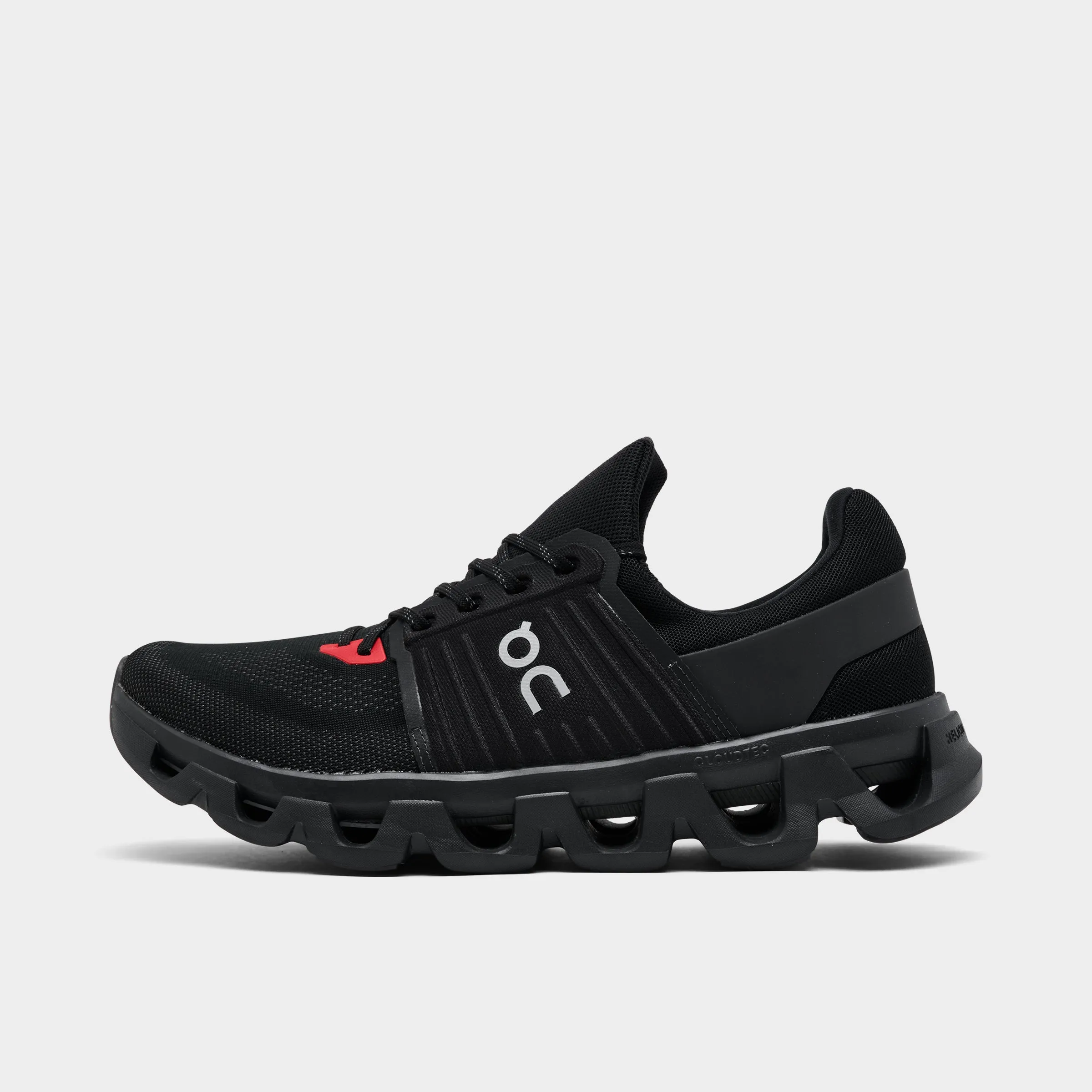 On Cloudswift 4 Black / Grey - Red sold by JD Sports