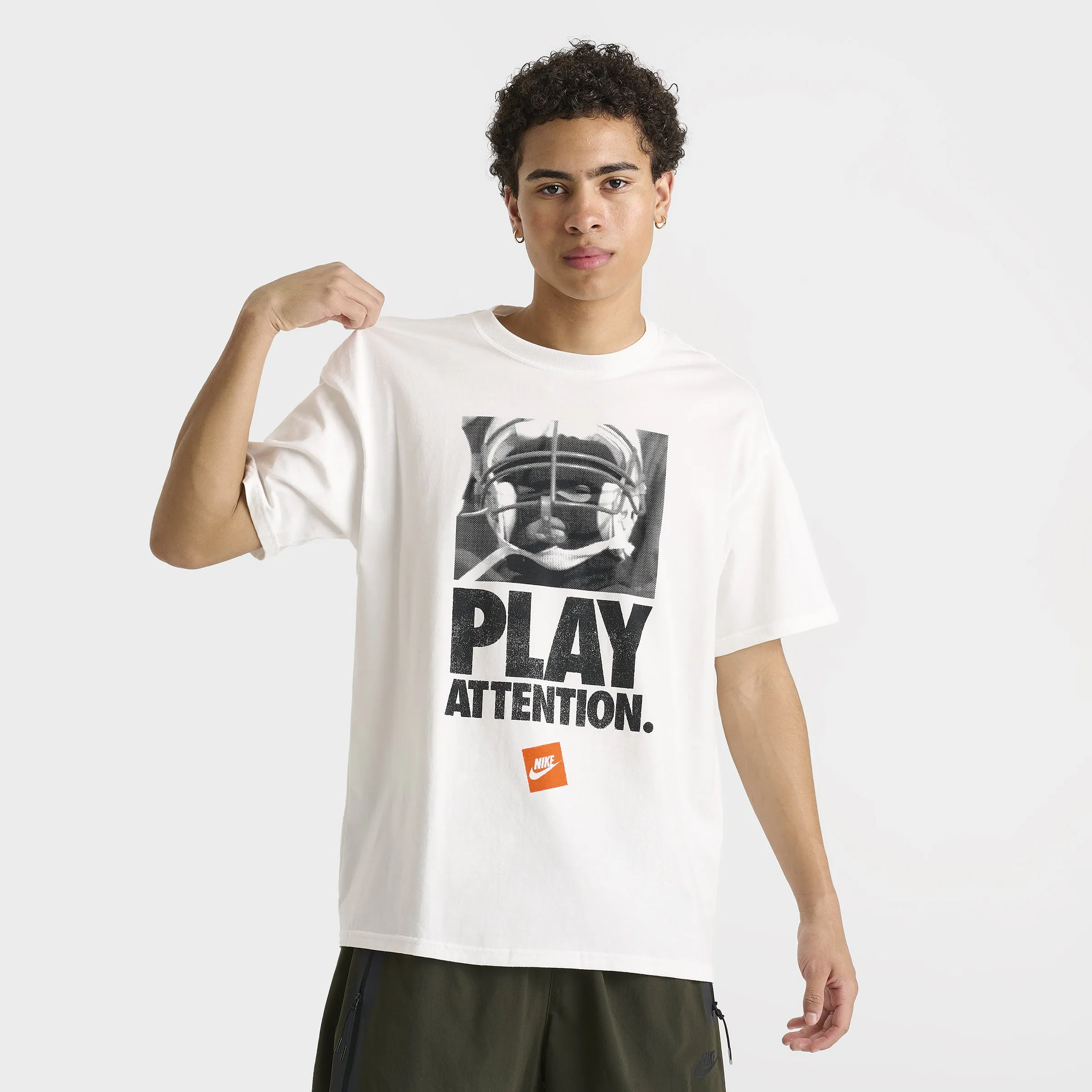 Nike Sportswear Air Max 90 Graphic T-Shirt Summit White / Off Noir sold by JD Sports product image thumbnail 3