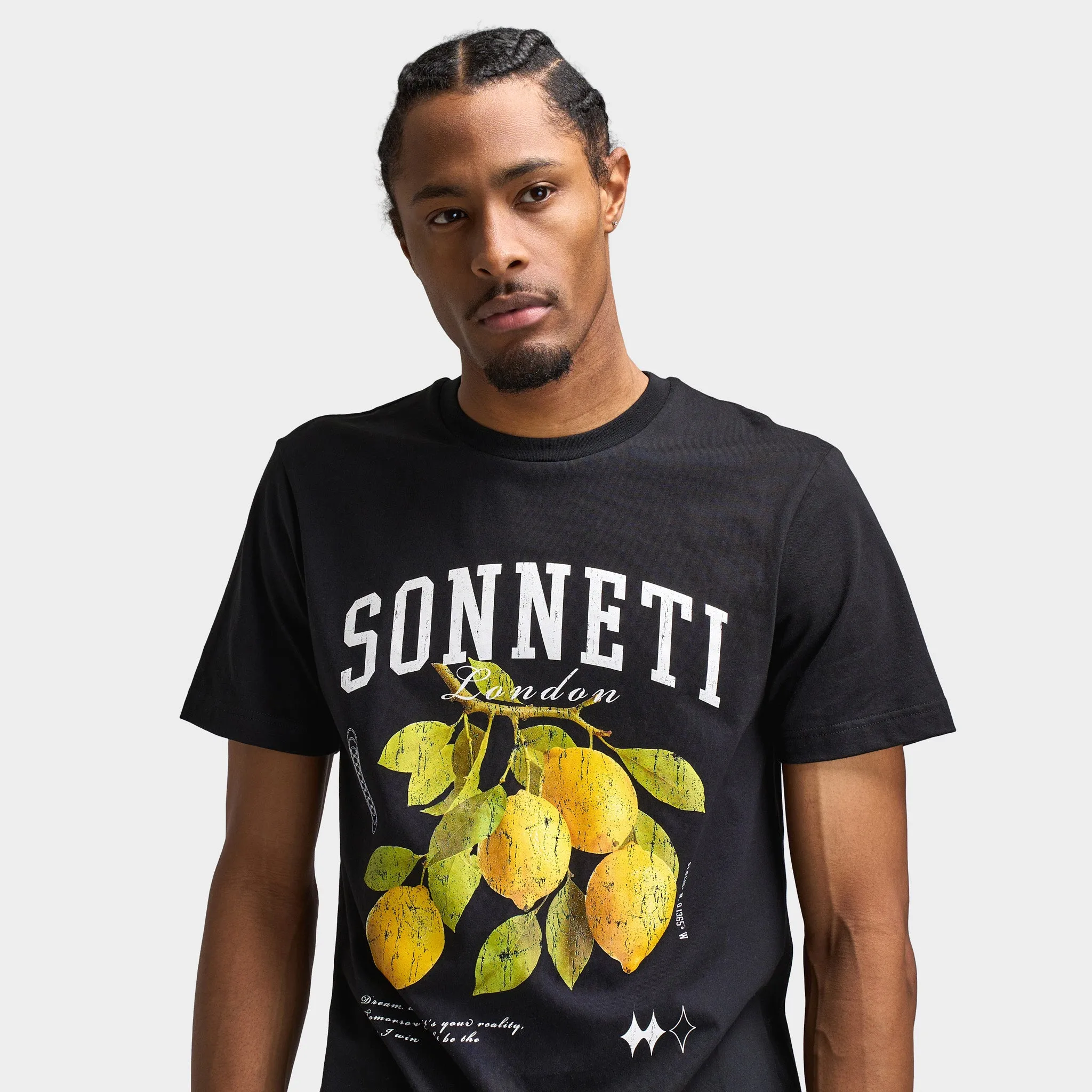 Sonneti Lemons Graphic T-Shirt / Black sold by JD Sports product image thumbnail 3