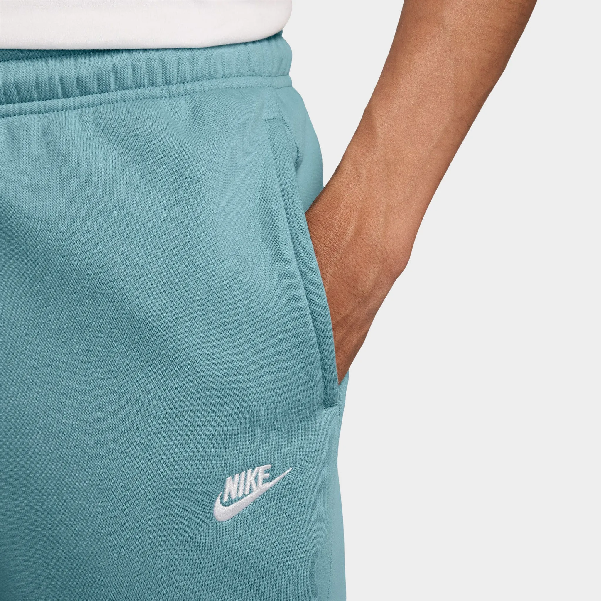 Nike Club Fleece Joggers Denim Turq / White sold by JD Sports product image thumbnail 4