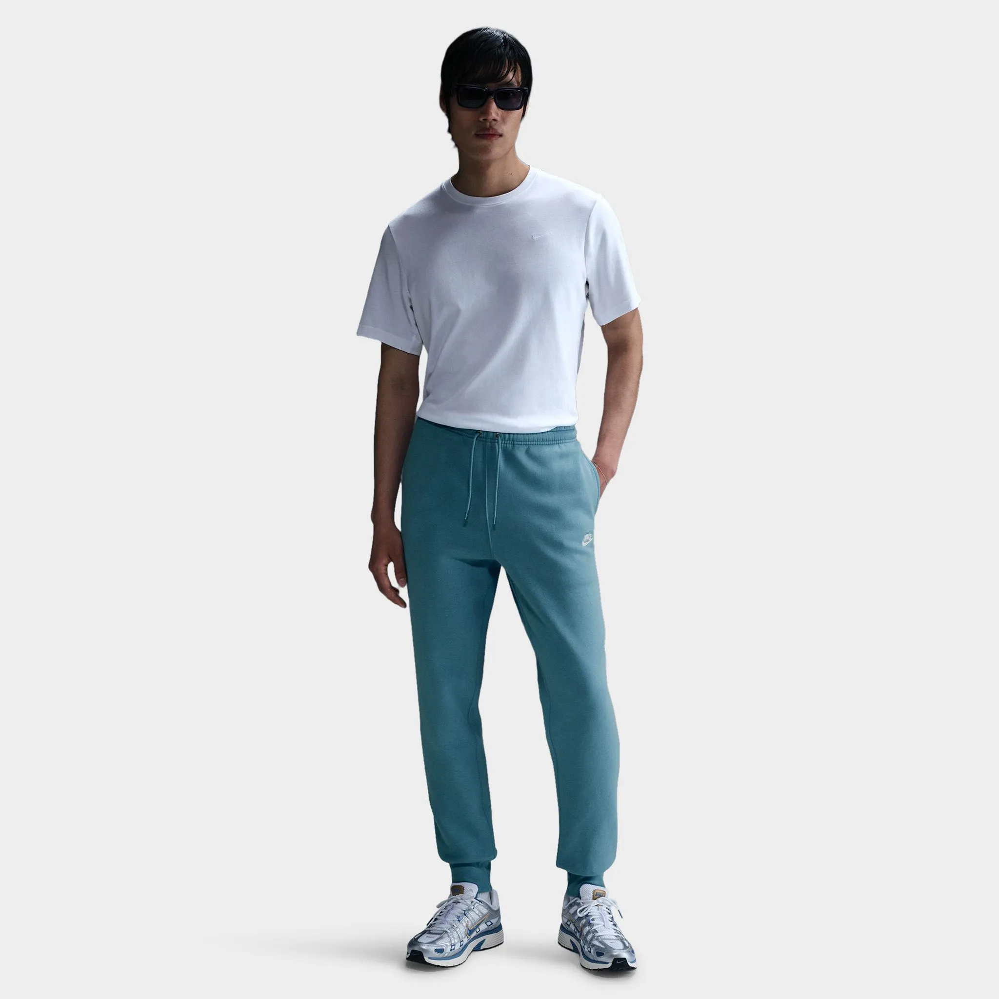 Nike Club Fleece Joggers Denim Turq / White sold by JD Sports product image thumbnail 5