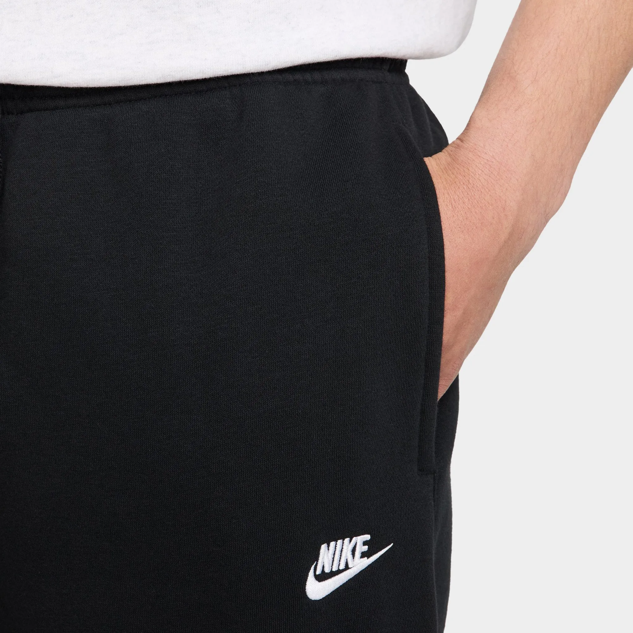Nike Club Joggers Black / Black - White sold by JD Sports product image thumbnail 4