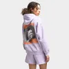 Hoodrich Women's Flex Oversized Hoddie Pastel Lilac / Persimmon Orange sold by JD Sports