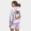 Hoodrich Women's Flex Oversized Hoddie Pastel Lilac / Persimmon Orange sold by JD Sports