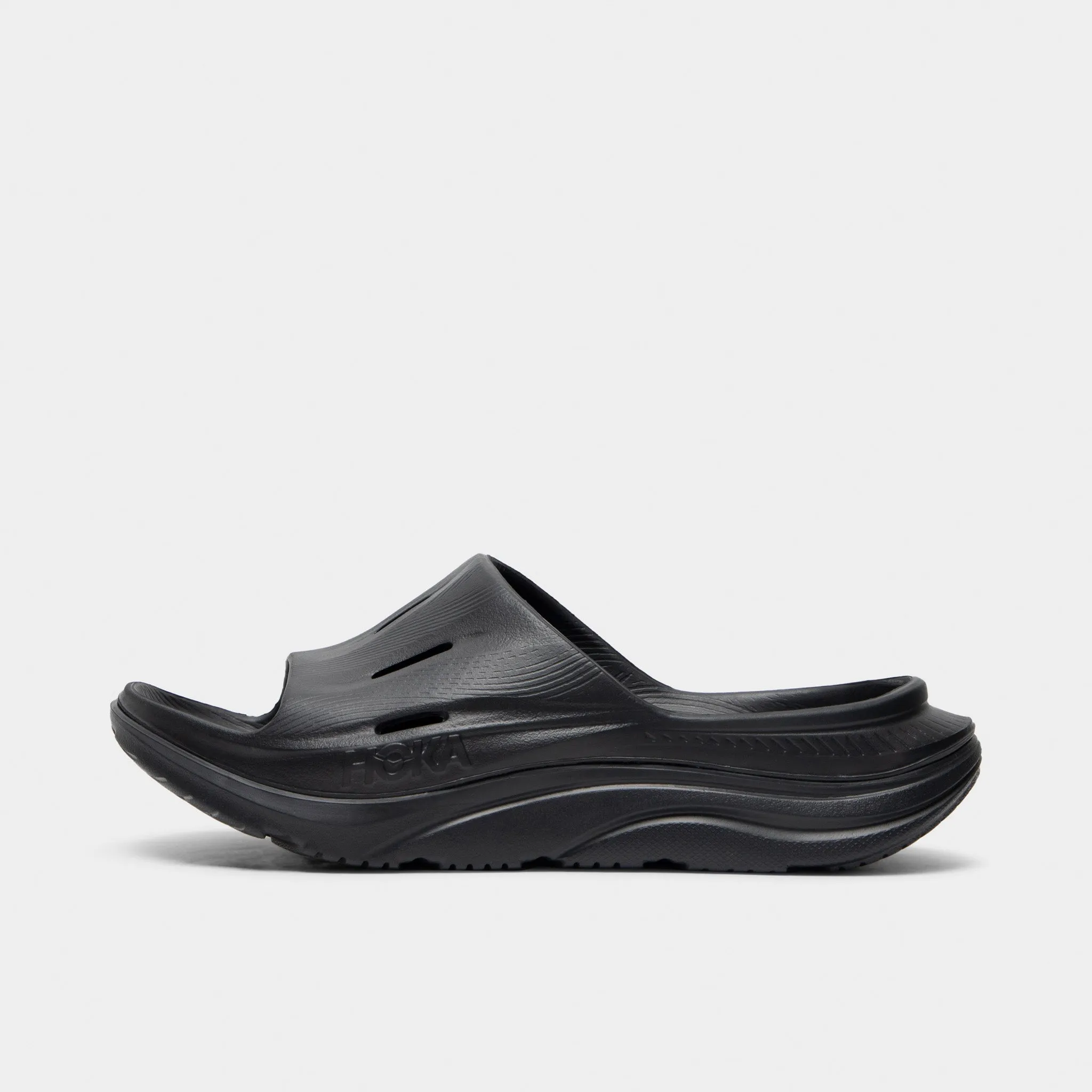 HOKA Ora Recovery Slide 3 Black / Black sold by JD Sports