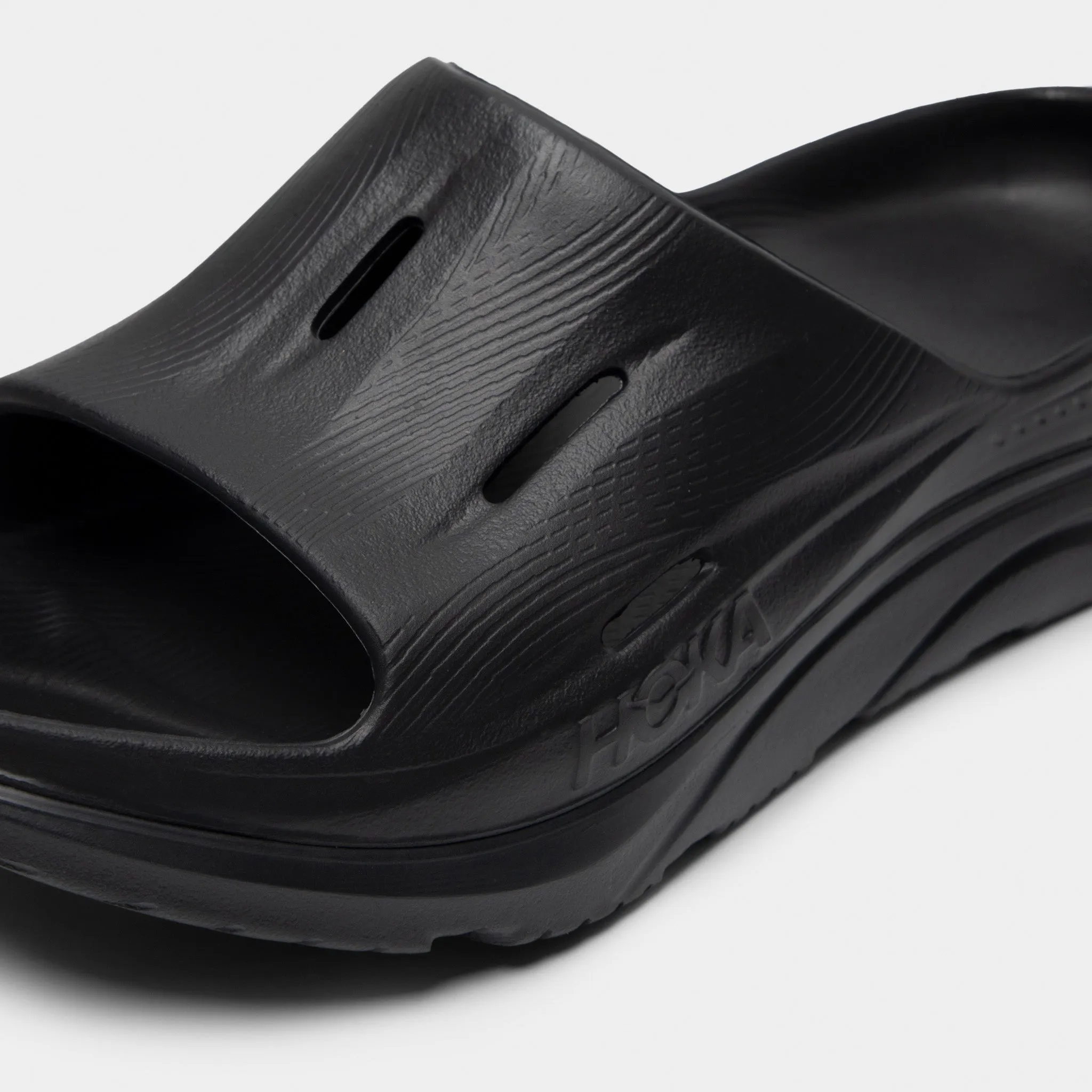 HOKA Ora Recovery Slide 3 Black / Black sold by JD Sports product image thumbnail 3