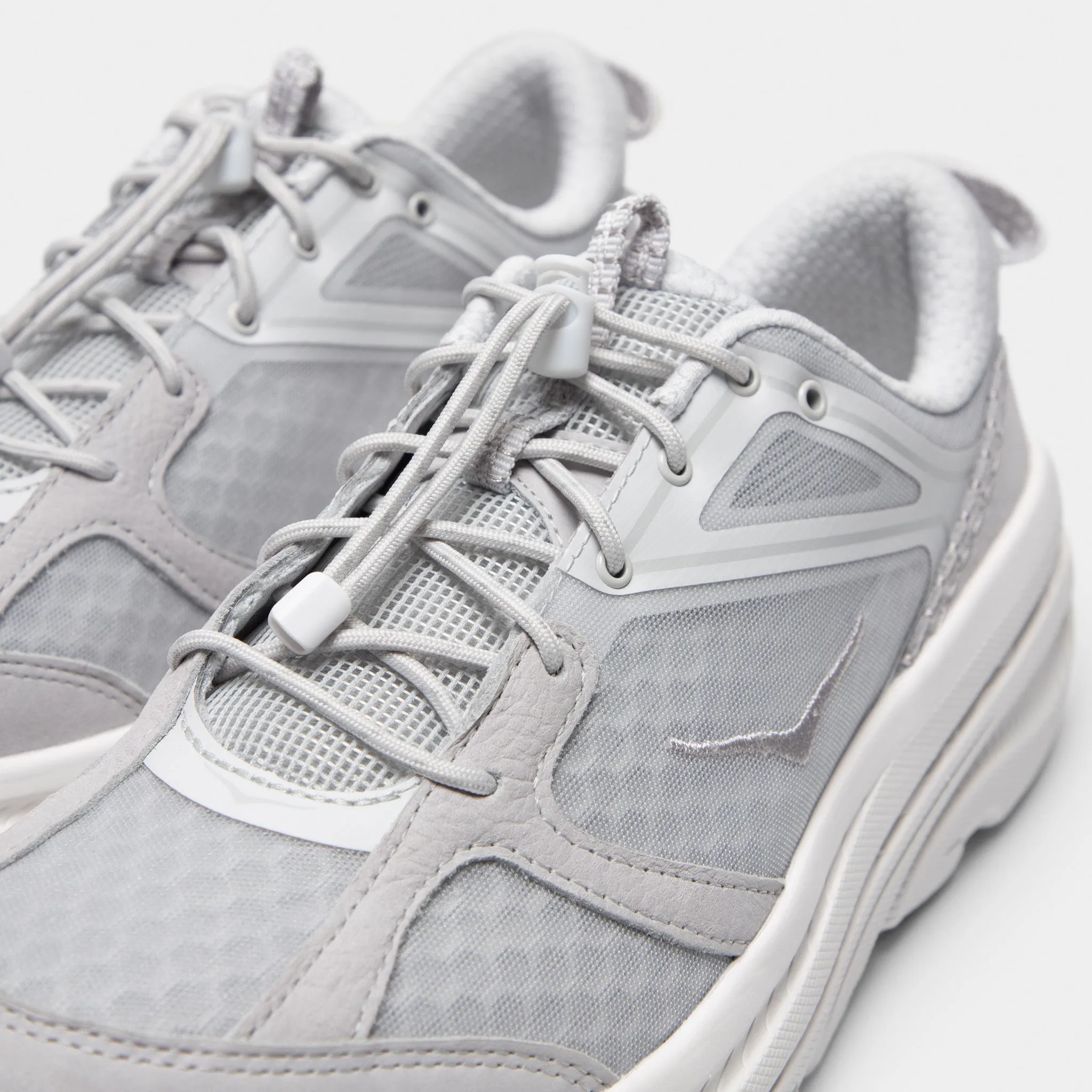 Hoka U Bondi B3LS Cosmic Grey / White sold by JD Sports product image thumbnail 3