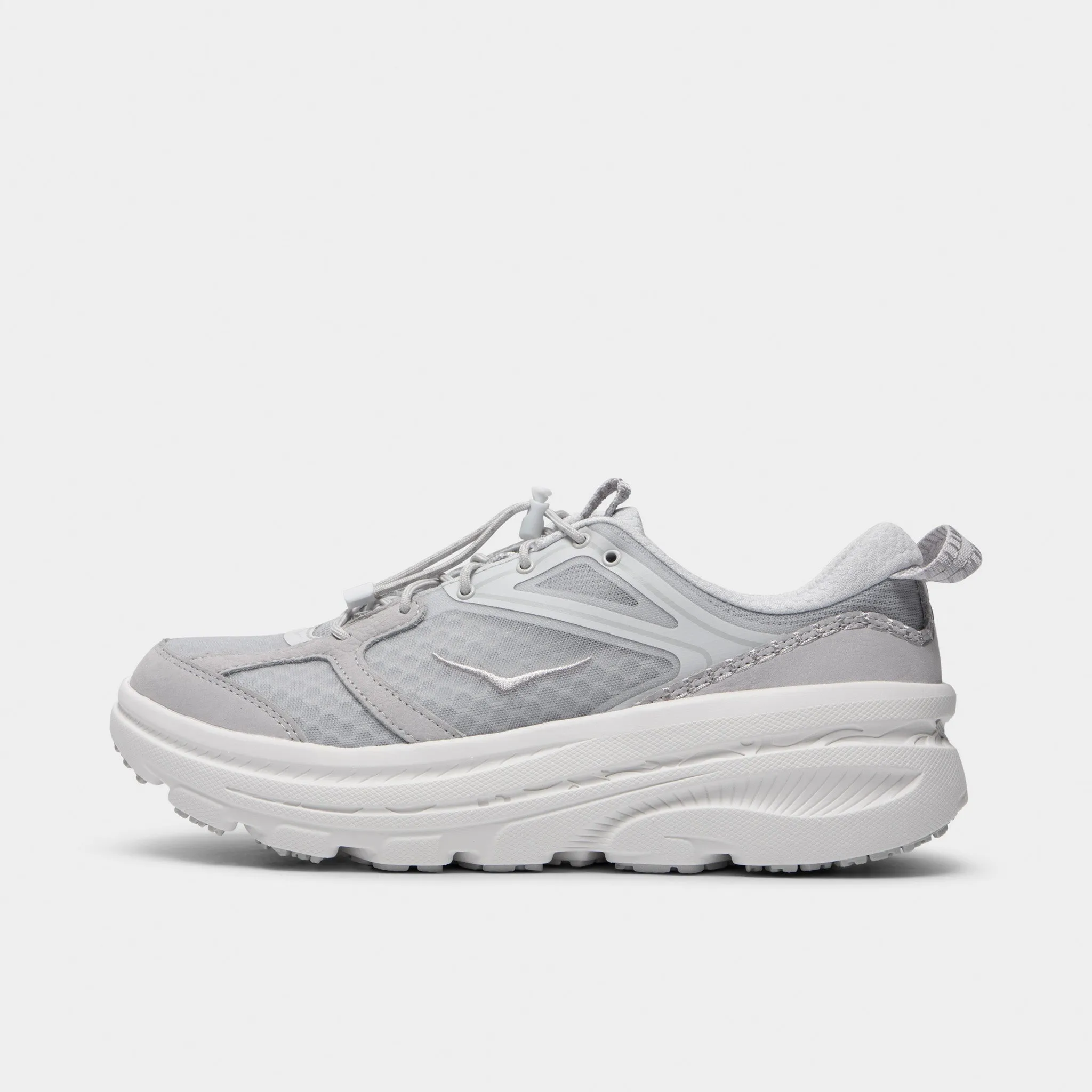Hoka U Bondi B3LS Cosmic Grey / White sold by JD Sports