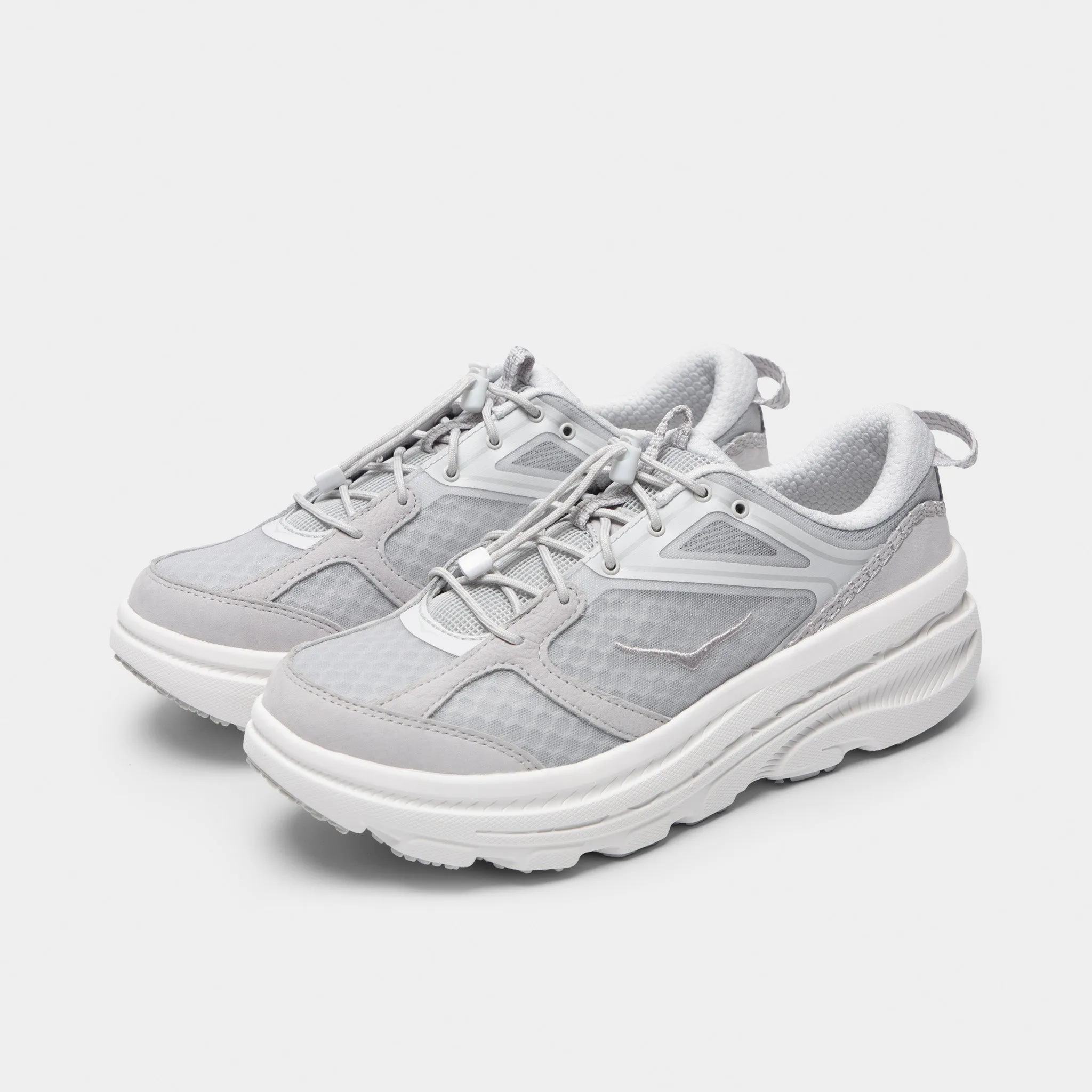 Hoka U Bondi B3LS Cosmic Grey / White sold by JD Sports product image thumbnail 2