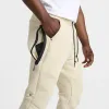 Nike Tech Fleece Joggers Light Khaki / Black sold by JD Sports