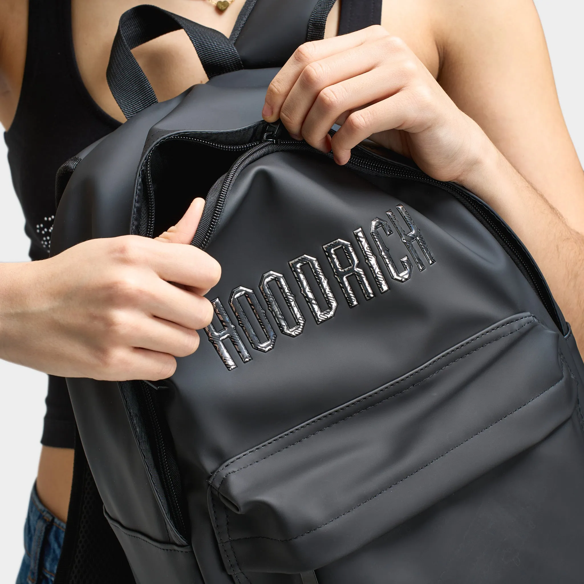 Hoodrich Icarus Backpack Black / Silver sold by JD Sports product image thumbnail 4