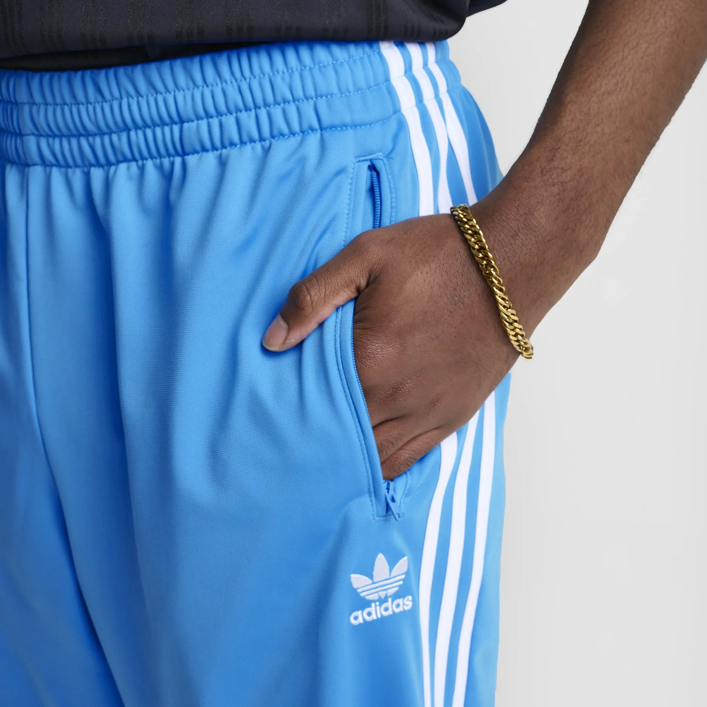 adidas Firebird Track Pants / Sky Blue sold by JD Sports product image thumbnail 3