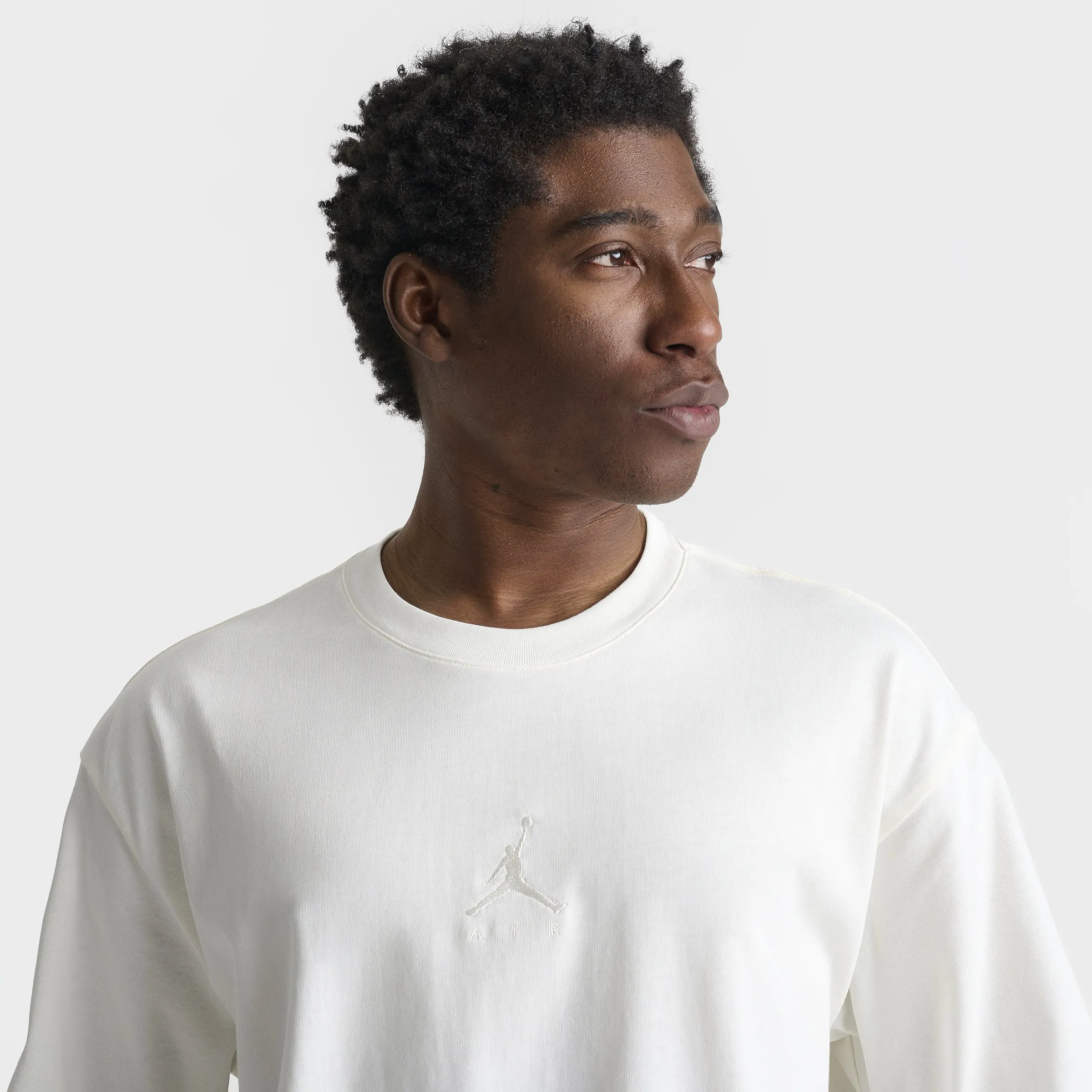 Jordan Flight Essentials Oversized T-Shirt Sail / Sail sold by JD Sports product image thumbnail 3