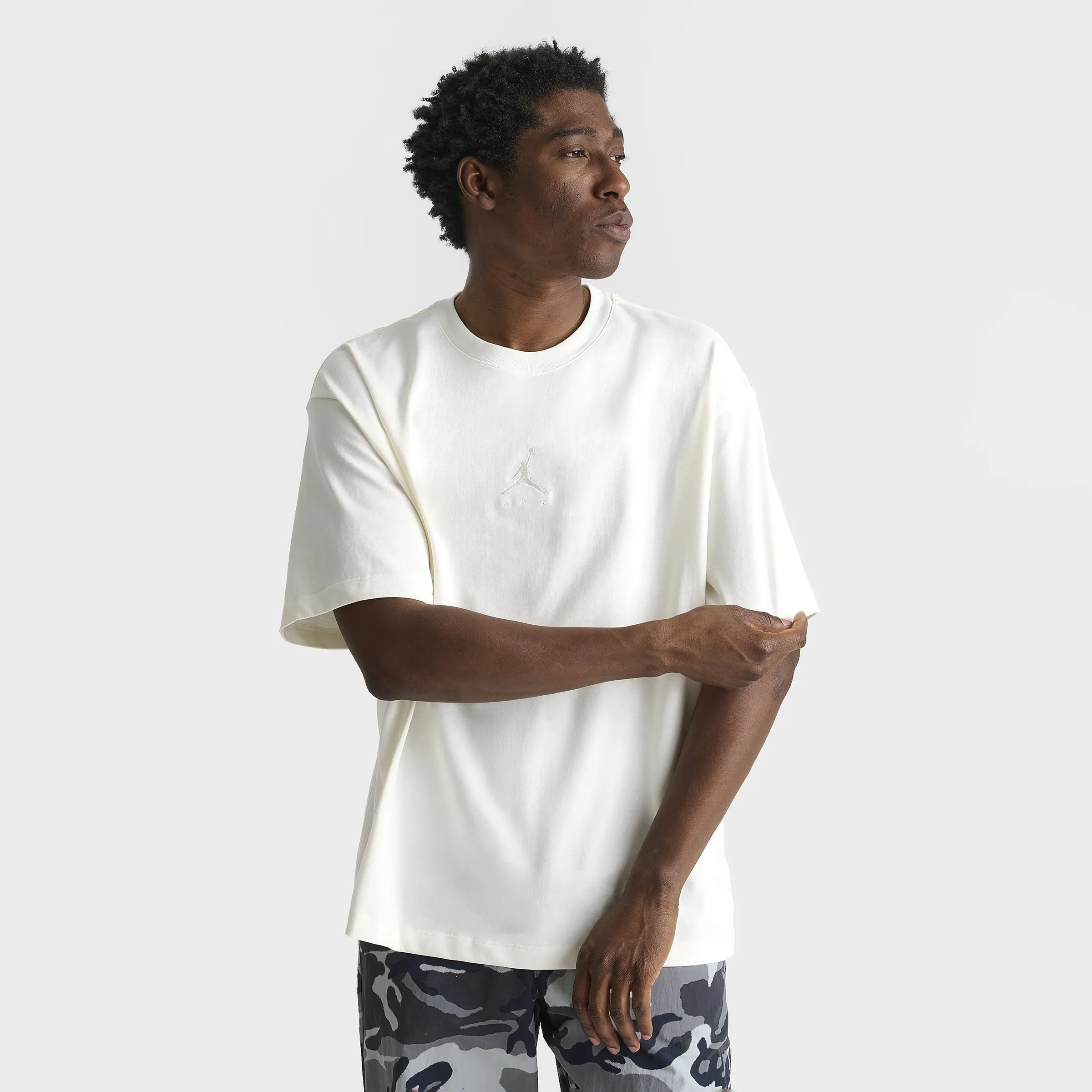 Jordan Flight Essentials Oversized T-Shirt Sail / Sail sold by JD Sports