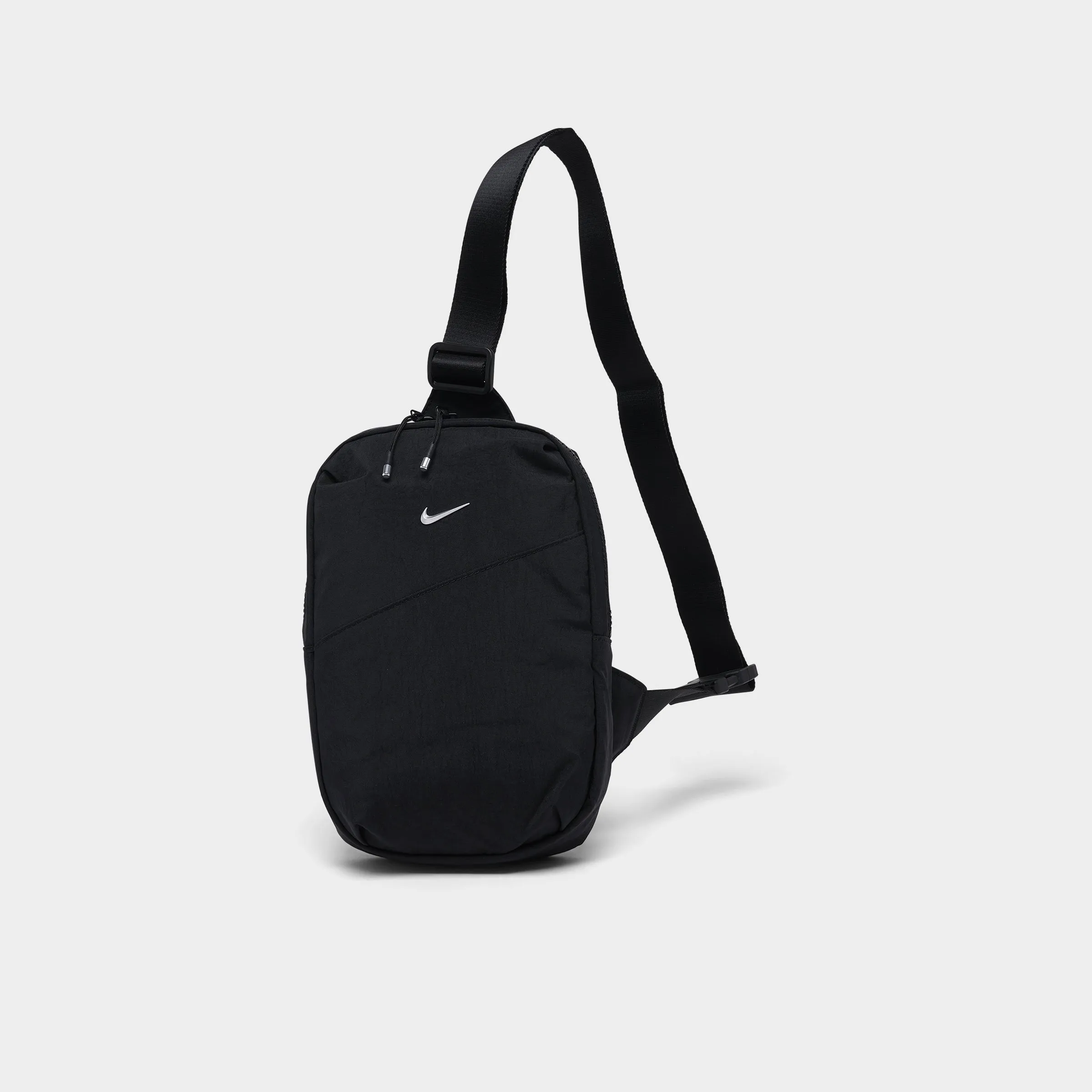 Nike Aura Crossbody Bag (2L) Black / Matte Silver sold by JD Sports
