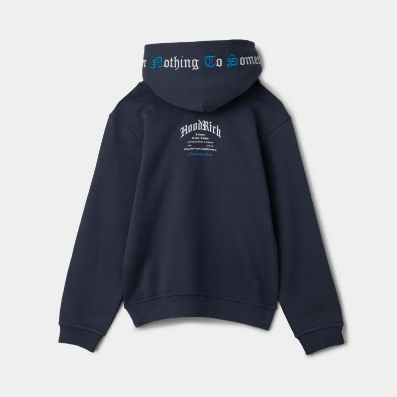 HOODRICH☆OG バイタル プルオーバー パーカー Hoodrich OG Akira V6 Pullover Hoodie Black / Reflective