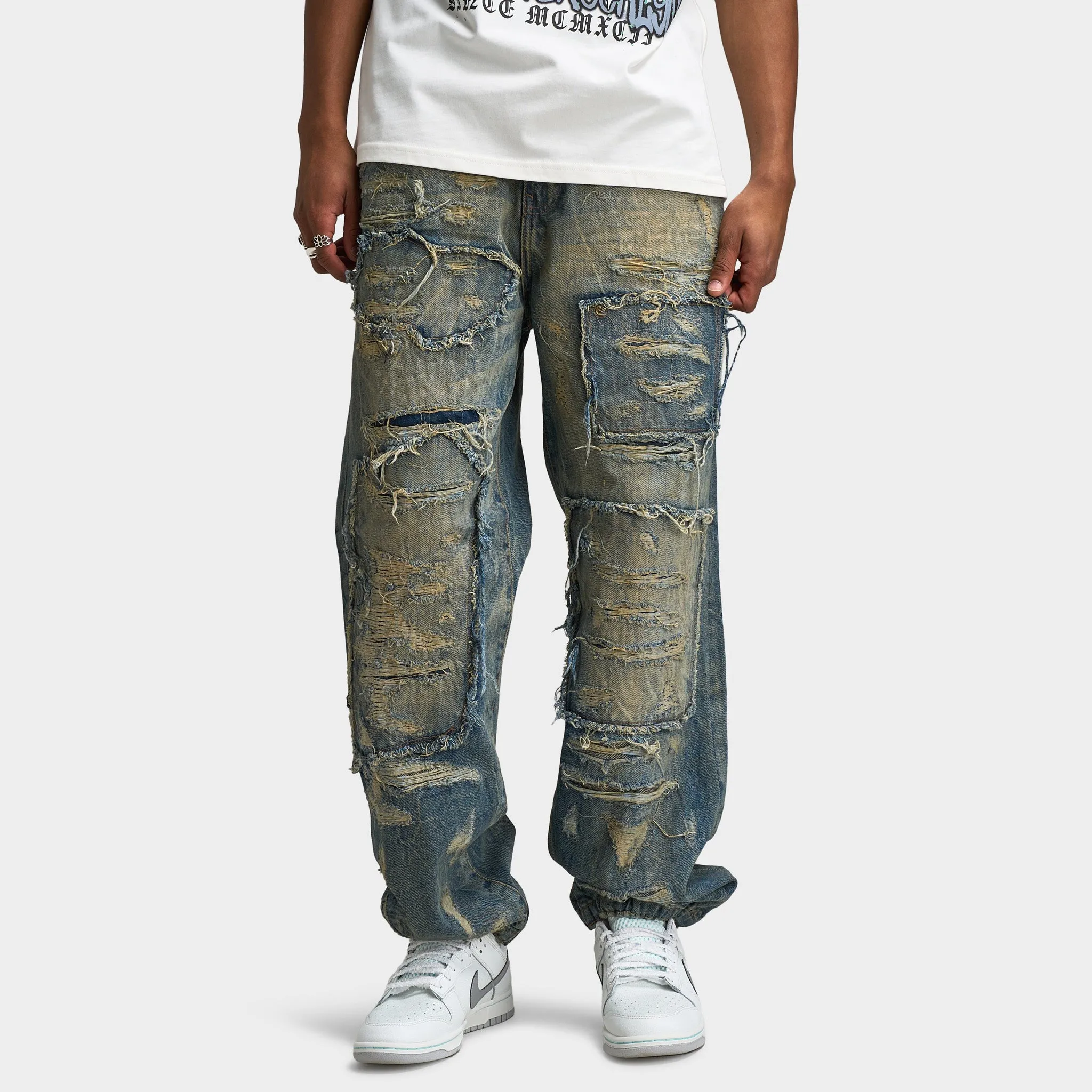 Jordan Craig Brian Reconstructed Denim / Lager sold by JD Sports