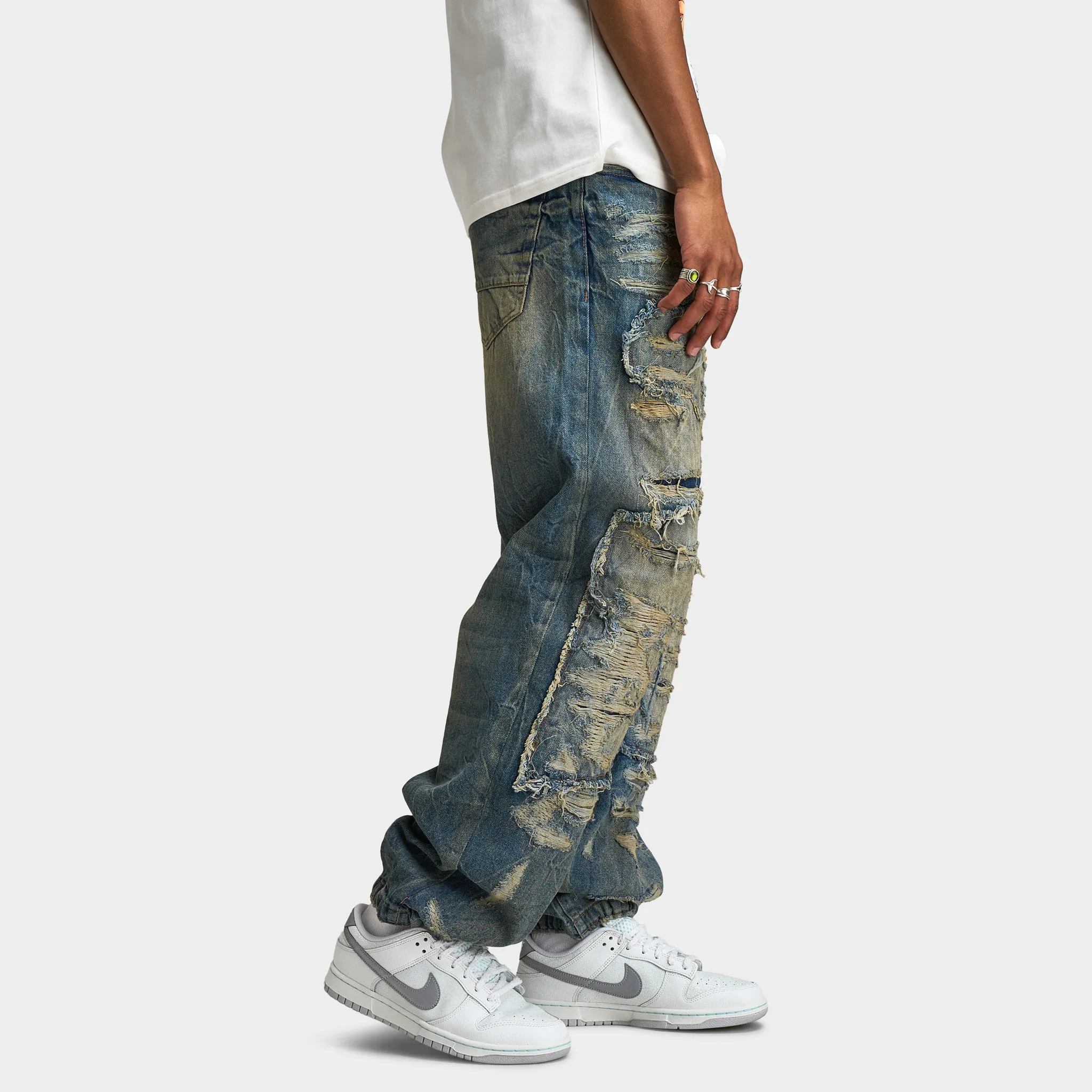 Jordan Craig Brian Reconstructed Denim / Lager sold by JD Sports product image thumbnail 3