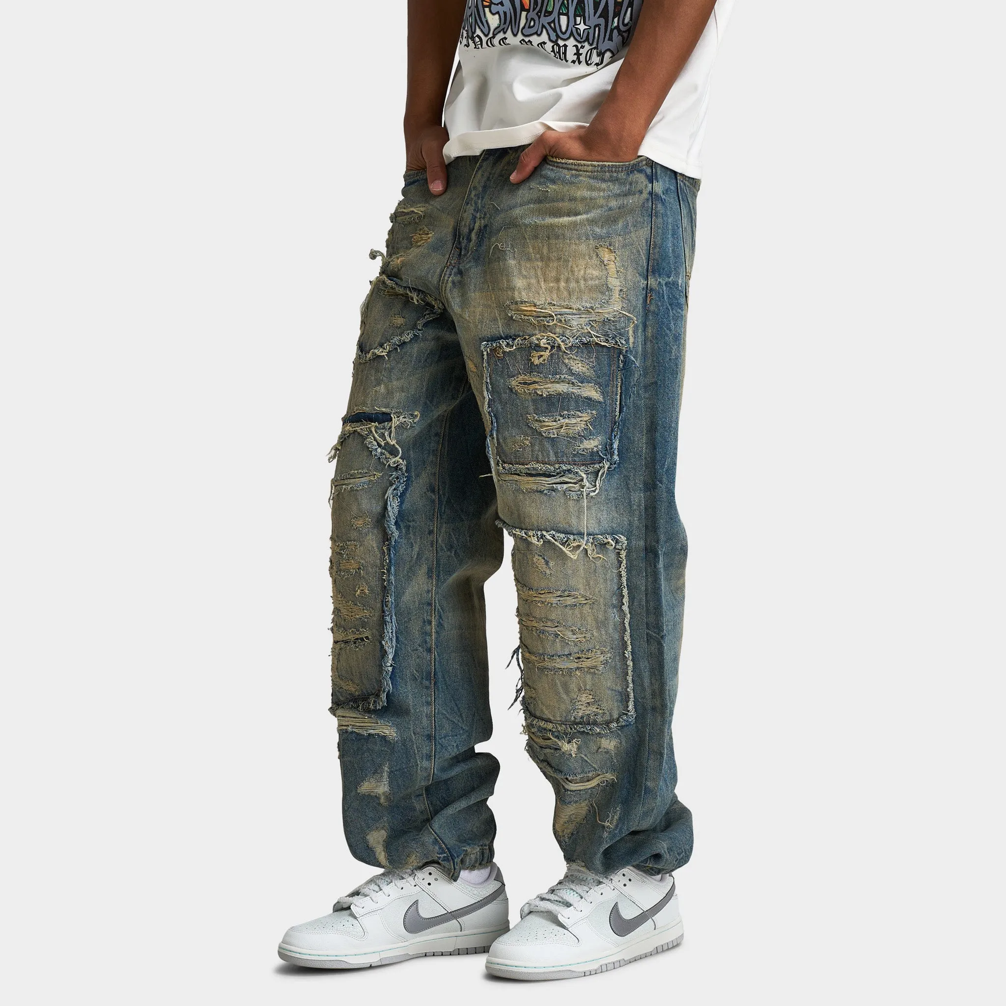 Jordan Craig Brian Reconstructed Denim / Lager sold by JD Sports product image thumbnail 4