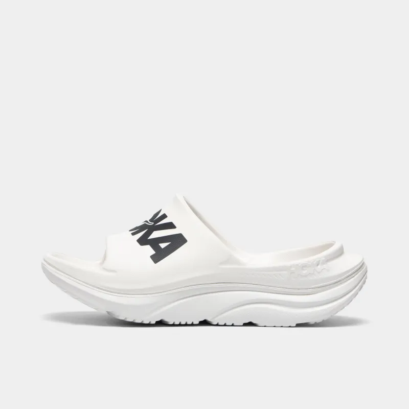 Hoka Women's Ora Athletic Slide Black / White sold by JD Sports