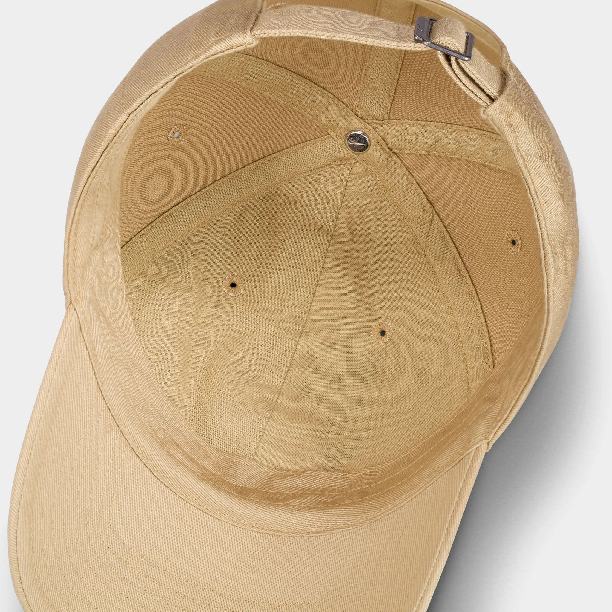 Nike Club Unstructured Futura Wash Cap Beige/ White sold by JD Sports product image thumbnail 3