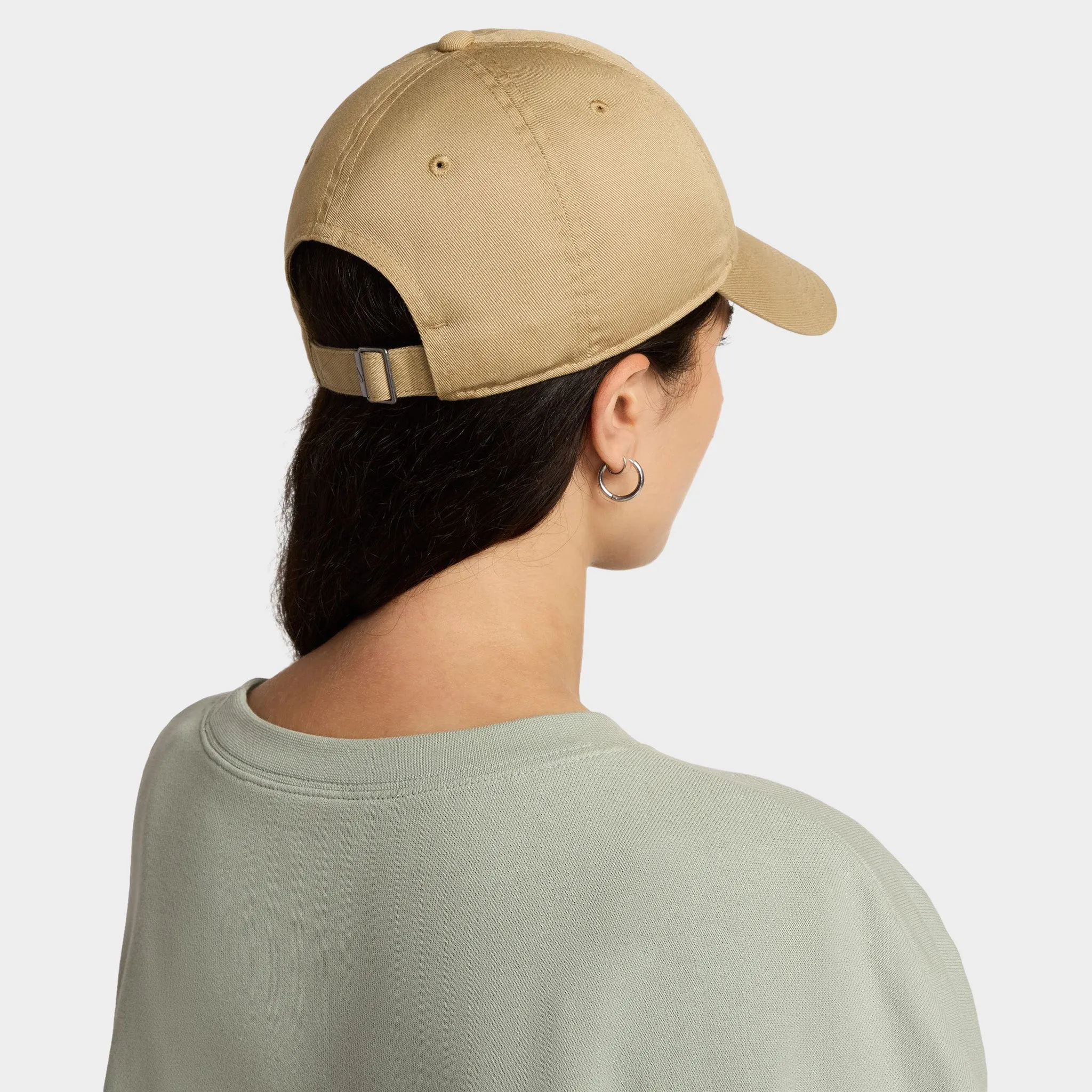 Nike Club Unstructured Futura Wash Cap Beige/ White sold by JD Sports product image thumbnail 2