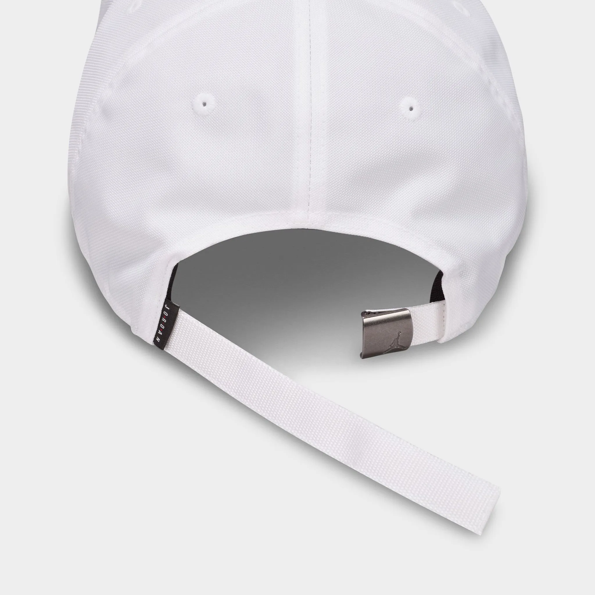 Jordan Rise Structured Metal Jumpman Strapback Cap / White sold by JD Sports product image thumbnail 5