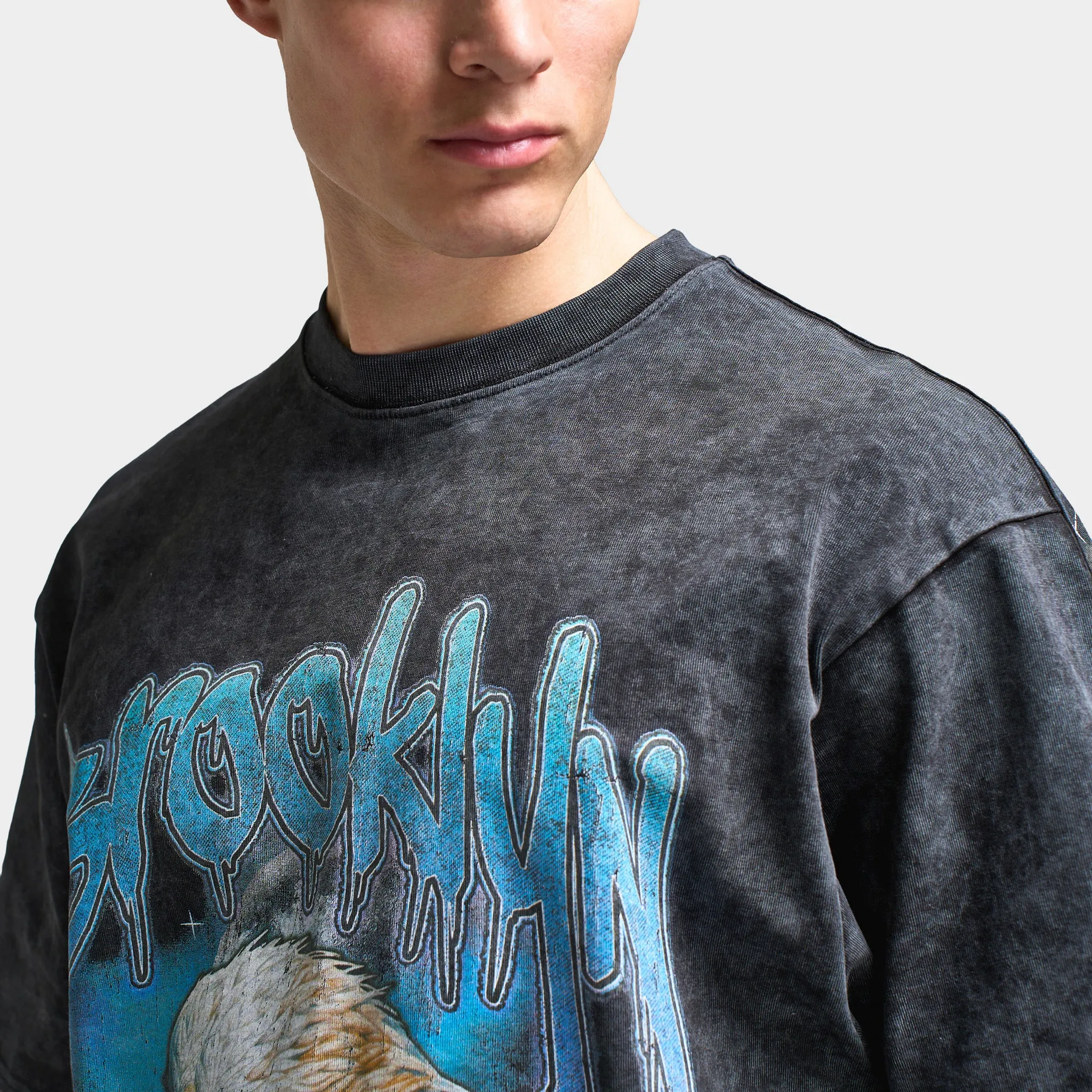Supply & Demand Irvine Graphic T-Shirt / Washed Black sold by JD Sports product image thumbnail 4