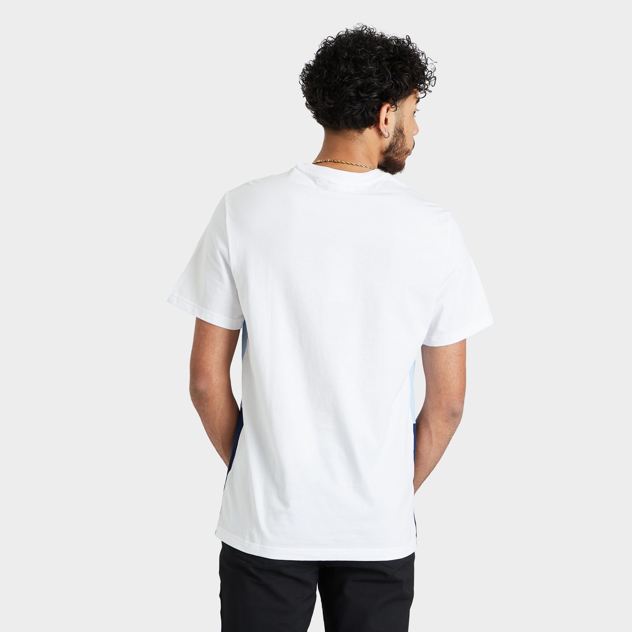 Lacoste 3D Lettered Colorblock Cotton T-shirt White / Blue sold by JD Sports product image thumbnail 2