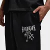 Hoodrich Rite Oversized Joggers Black / White sold by JD Sports