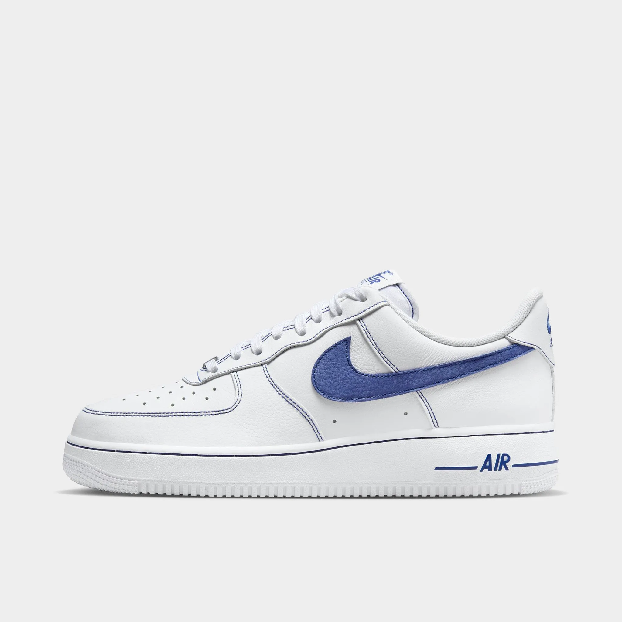 Nike Air Force 1 '07 LV8 White / Deep Royal sold by JD Sports
