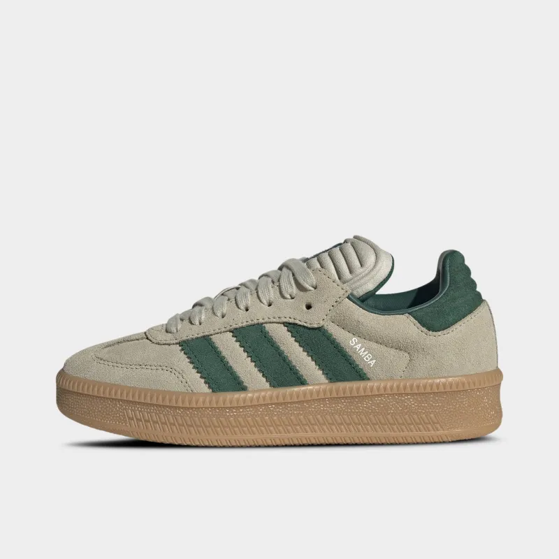 adidas Juniors' Samba XLG Tan / Green sold by JD Sports