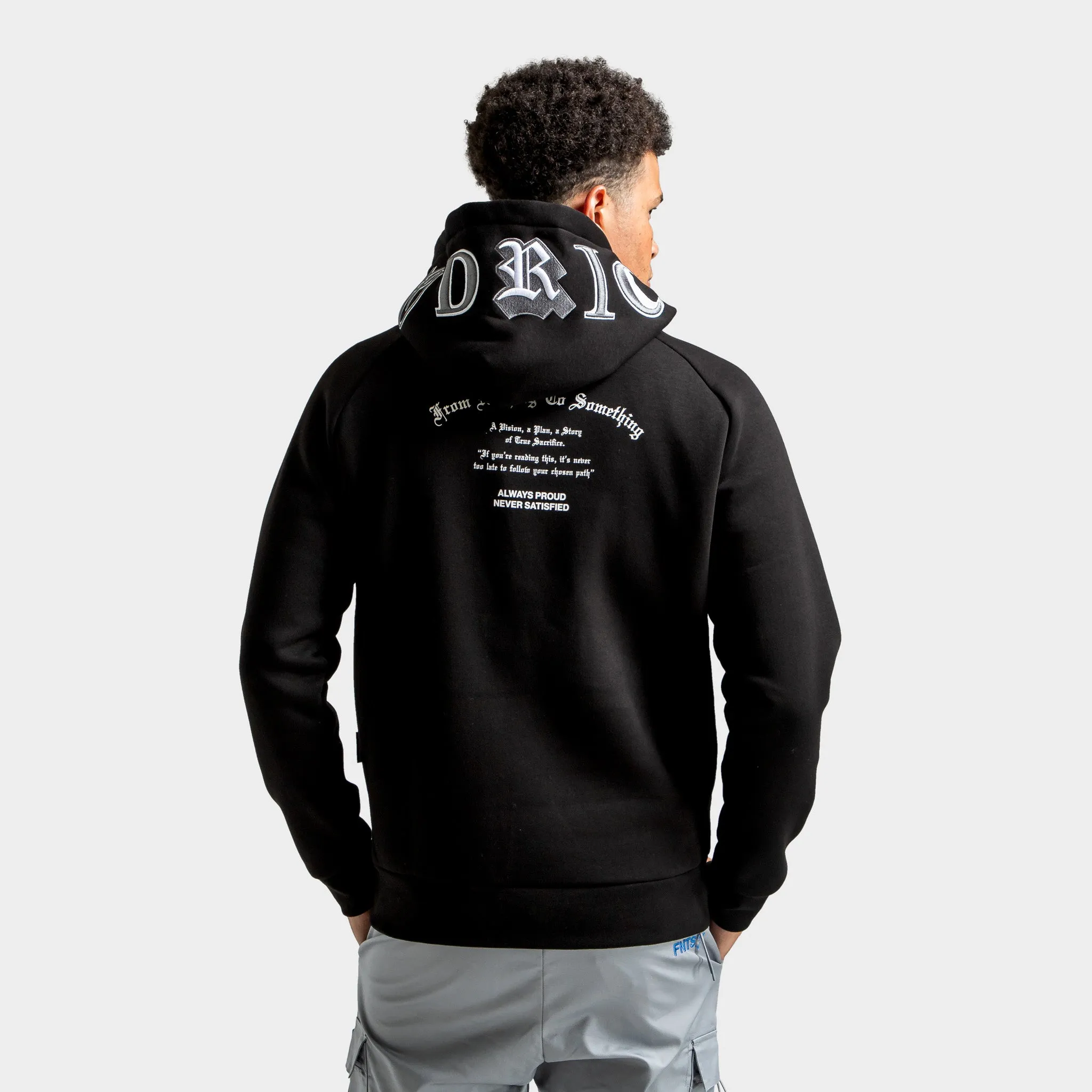 Hoodrich Heat V3 Pullover Hoodie Black / White - Lava Smoke sold by JD Sports product image thumbnail 2