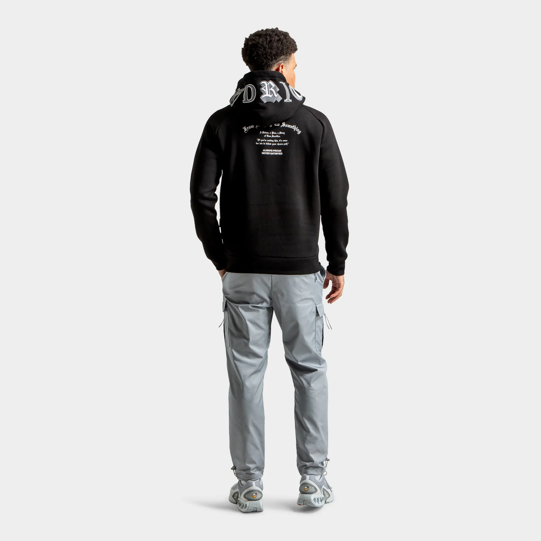 Hoodrich Heat V3 Pullover Hoodie Black / White - Lava Smoke sold by JD Sports product image thumbnail 5