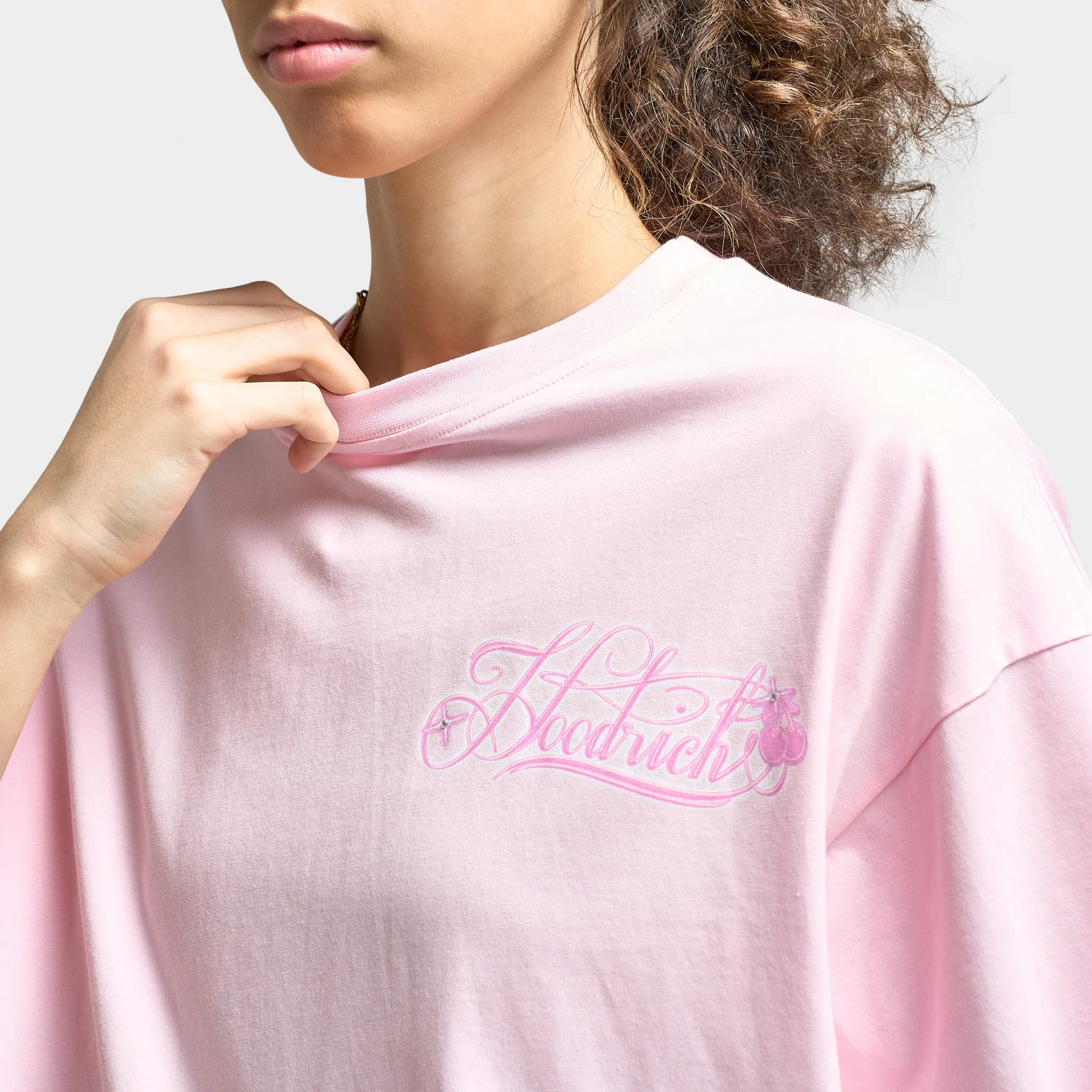 Hoodrich Women's Finesse Oversized Tee Festival Bloom / Pink sold by JD Sports product image thumbnail 3