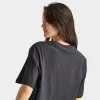 Nike Sportswear Women's Essentials Boyfriend Soaring T-Shirt Off Noir / White sold by JD Sports