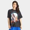 Nike Sportswear Women's Essentials Boyfriend Soaring T-Shirt Off Noir / White sold by JD Sports